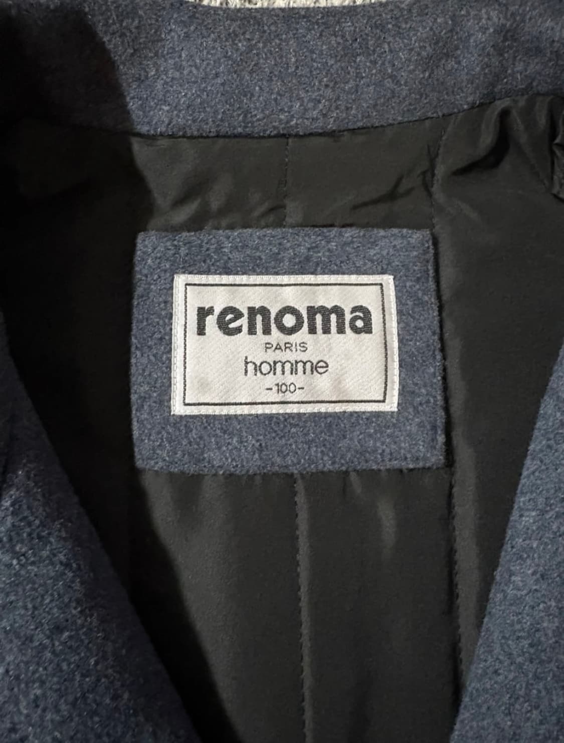 레노마 캐시미어 남녀공용 코트 상품이미지2