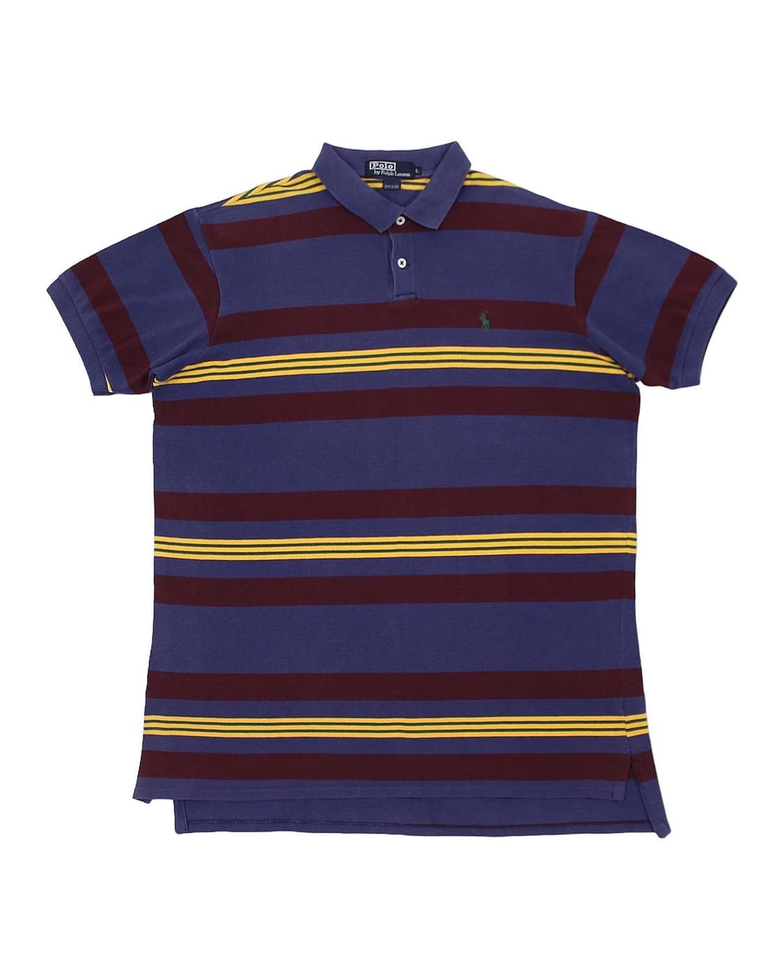 [L] 1990s USA 폴로랄프로렌 피케셔츠 카라티 상품이미지1