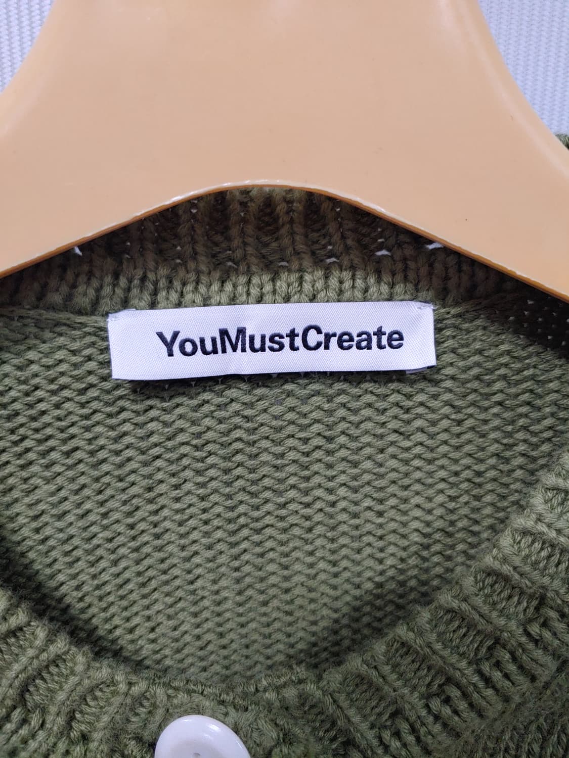 25년 YouMustCreate ymc 콰이 니트 가디건 s 상품이미지3
