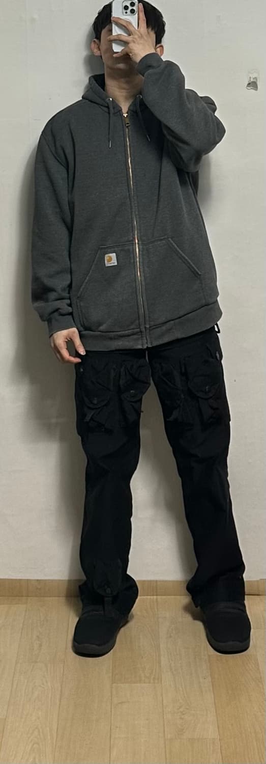 칼하트 써멀 후드집업 상품이미지5