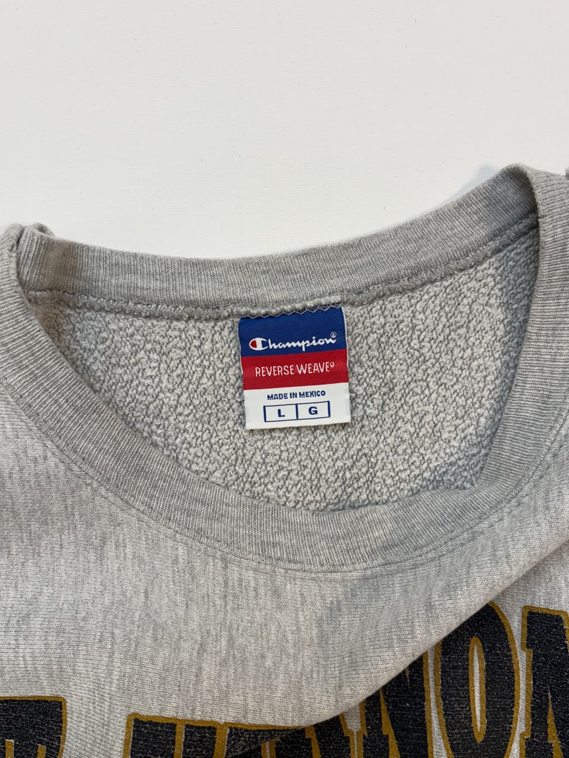 [L] 00s 챔피온 리버스위브 스웻셔츠 MT.VERNON 상품이미지3