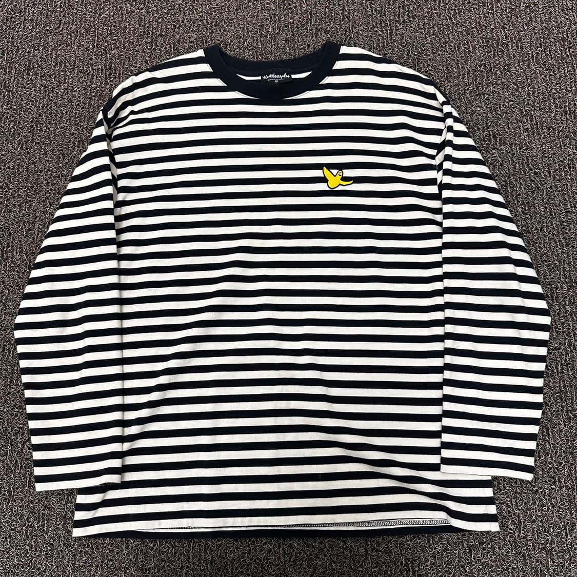 마크곤잘레스 스트라이프 긴팔티 M 상품이미지1