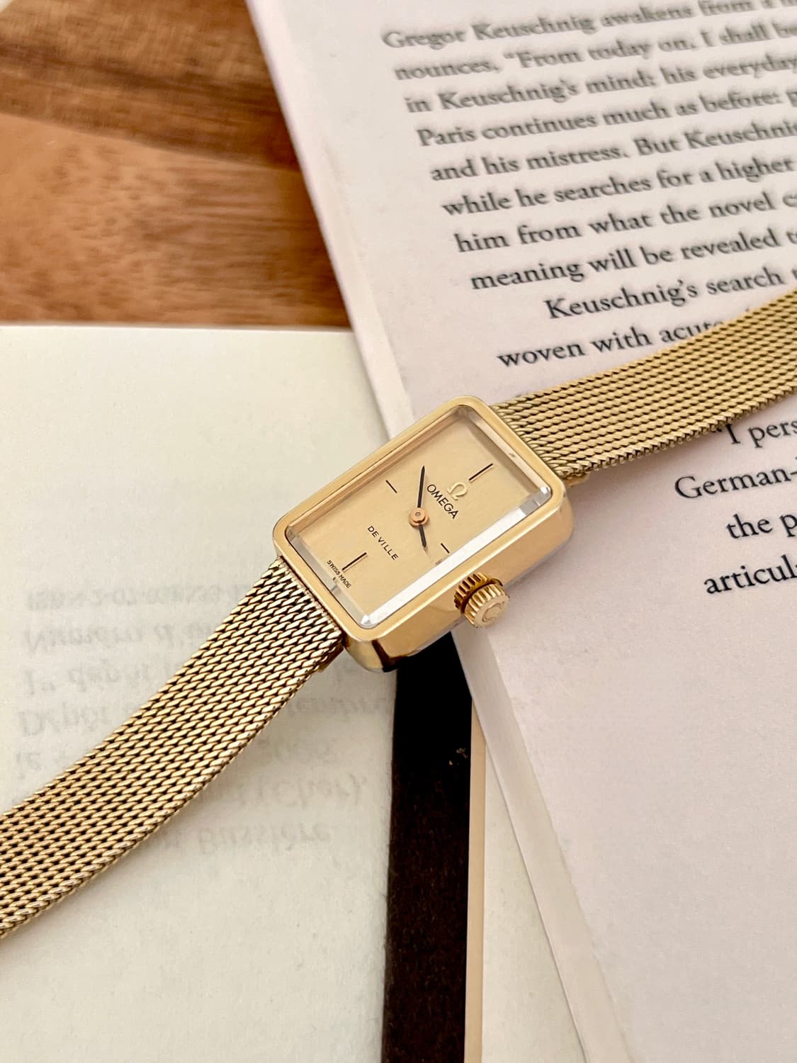 OMEGA 오메가 드빌 에메랄드 컷 수동 시계  상품이미지2