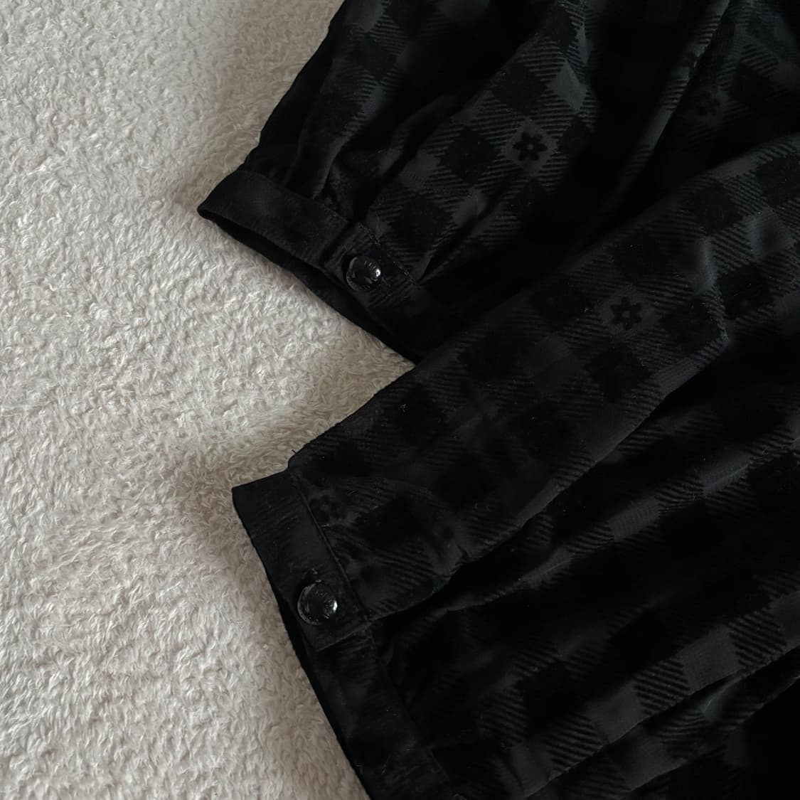 일본빈티지 갤러리 비스콘티 고딕 체크 탑 상품이미지8