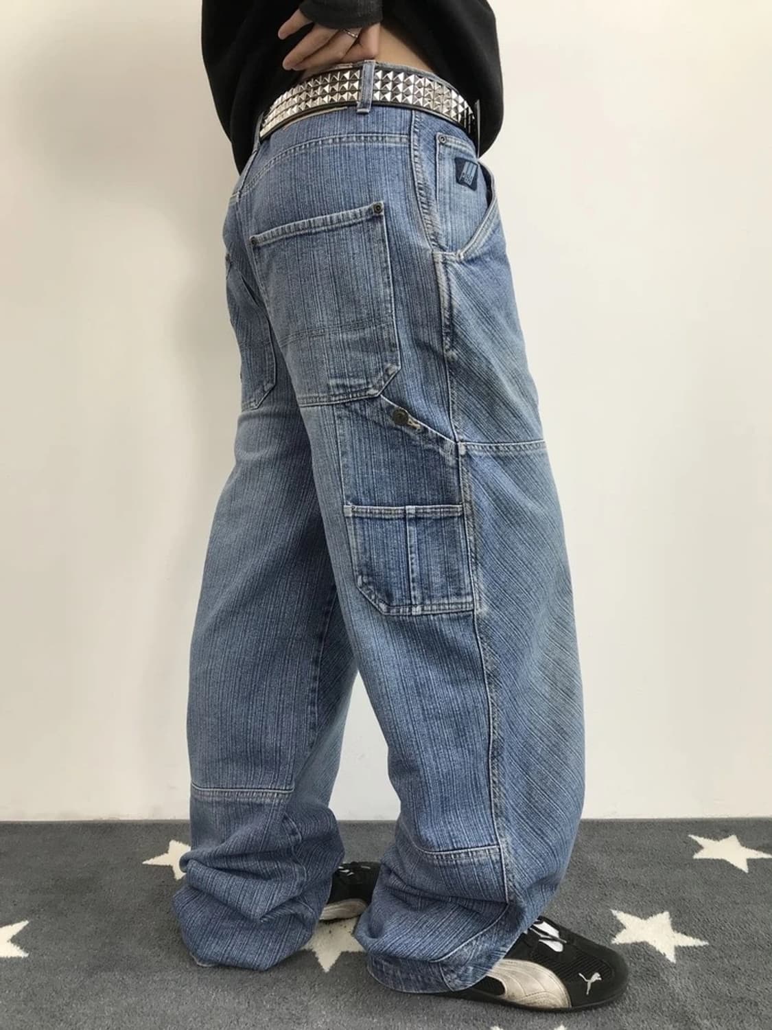 00's PLAYER69 Carpenter Denim Pants 상품이미지2