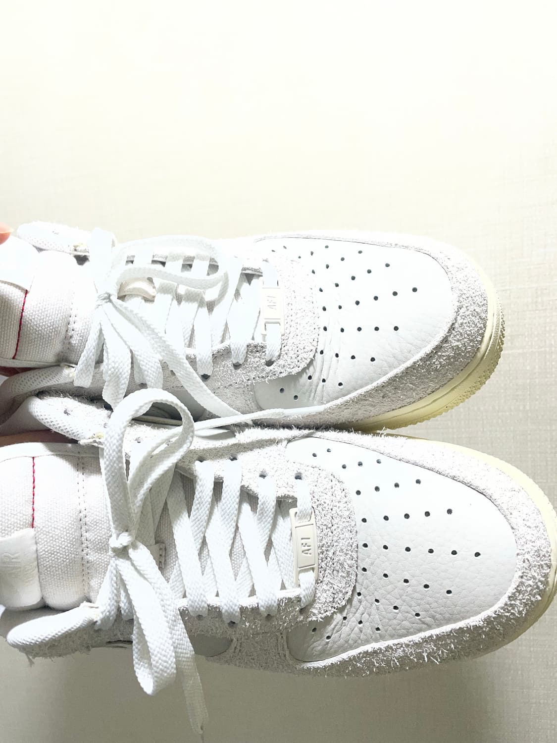 [290] 나이키 에어 포스1 팬텀 화이트 라이트 본 상품이미지4