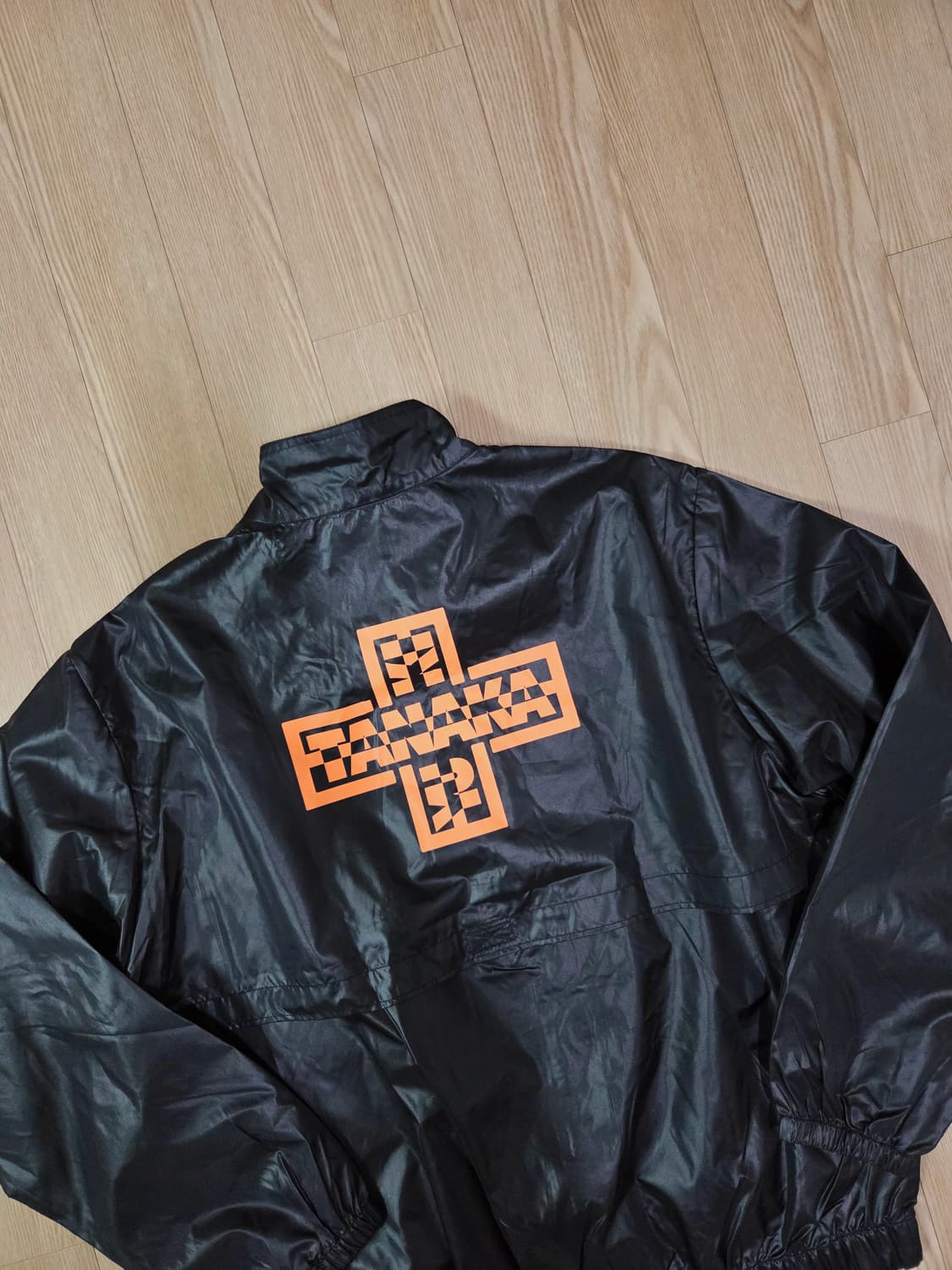 Printstar 블랙 윈드 브레이커 하이넥 점퍼 재킷 상품이미지5