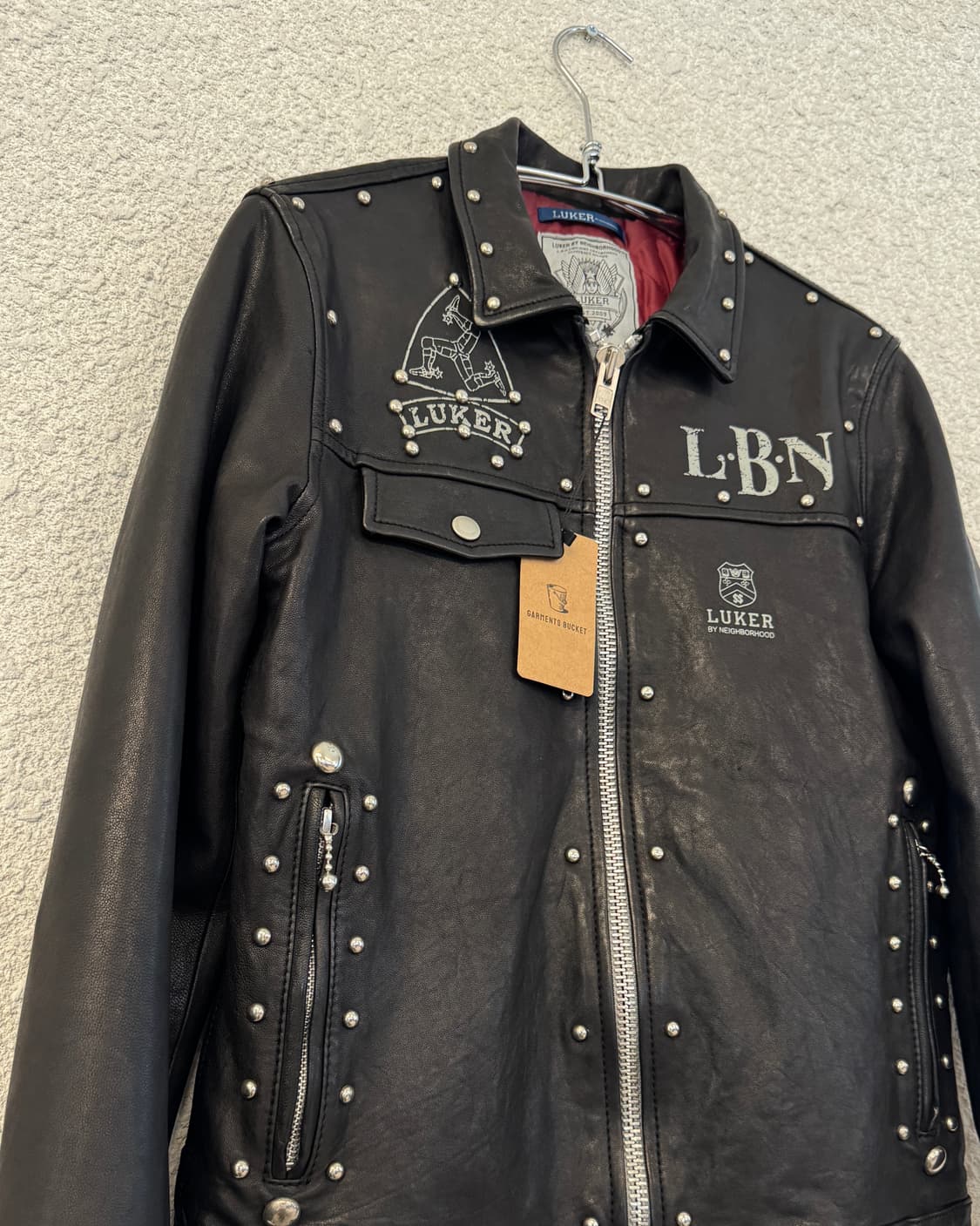 루커 바이 네이버후드 스터드 레더 자켓 - 2010 상품이미지3