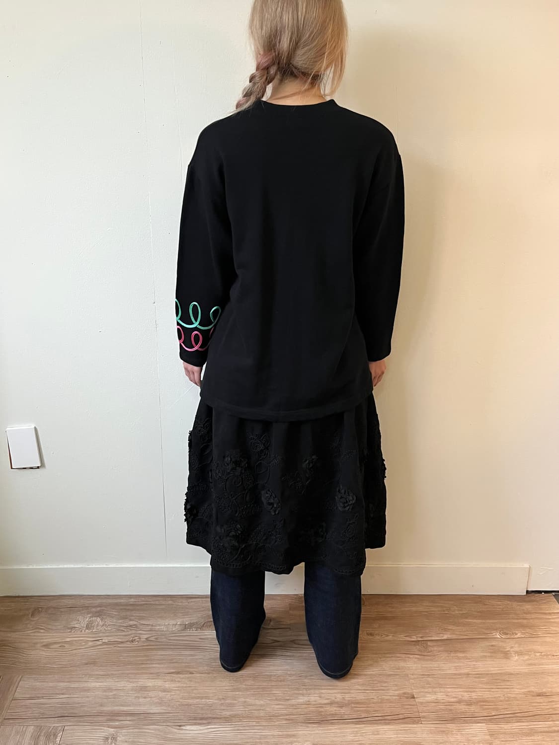 courreges 드로잉 하트 스웻셔츠 상품이미지9