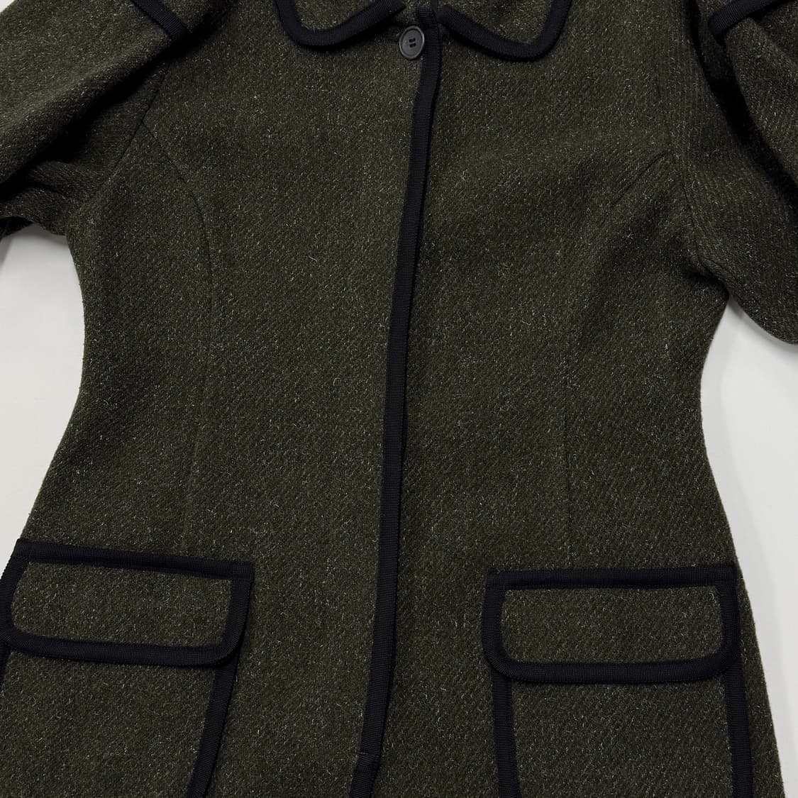 Macphee piping wool coat 상품이미지3