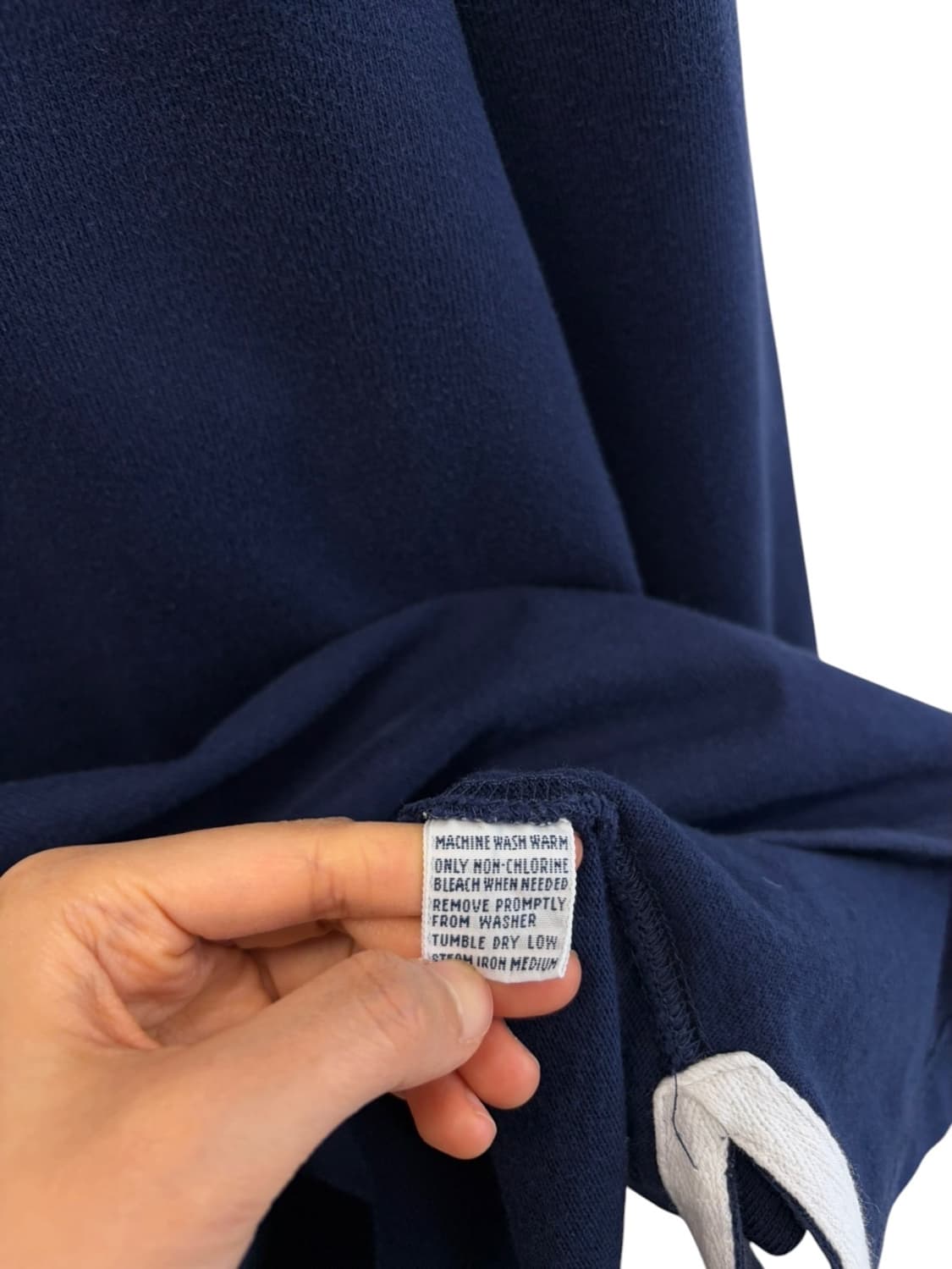 00s 폴로 럭비티 네이비 (2XL) 상품이미지8