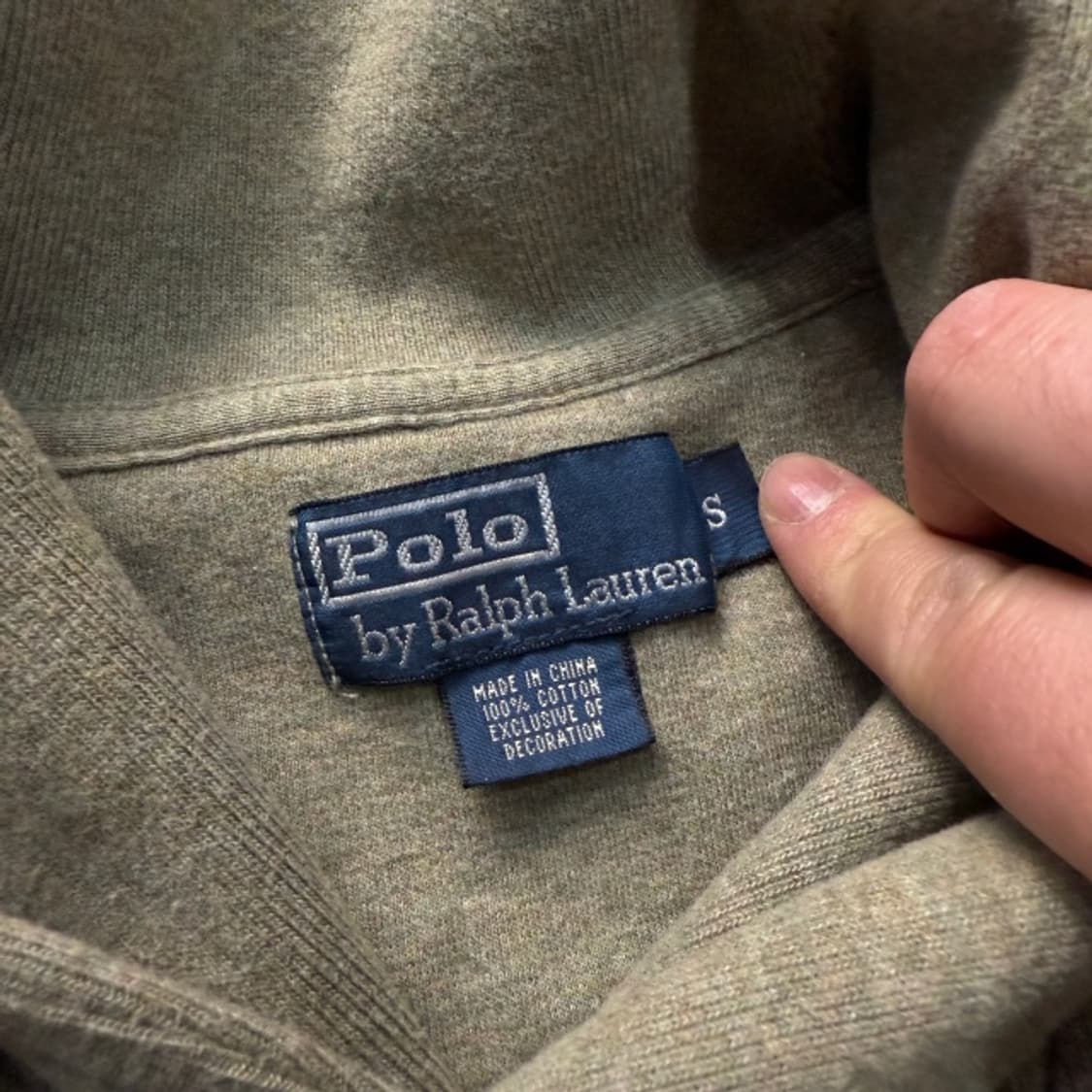 90 폴로 랄프로렌 숄카라 니트 상품이미지3