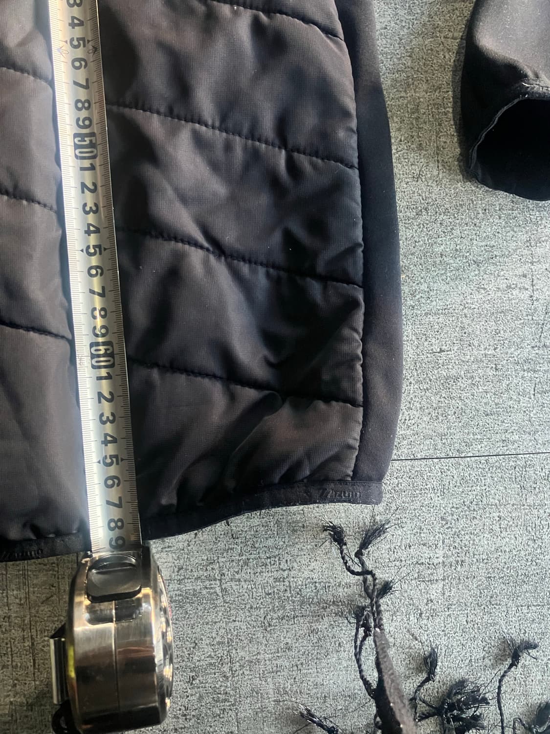 Mizno 미즈노 올드스쿨스트릿 숄더지퍼 퀄티드맨투맨 상품이미지3