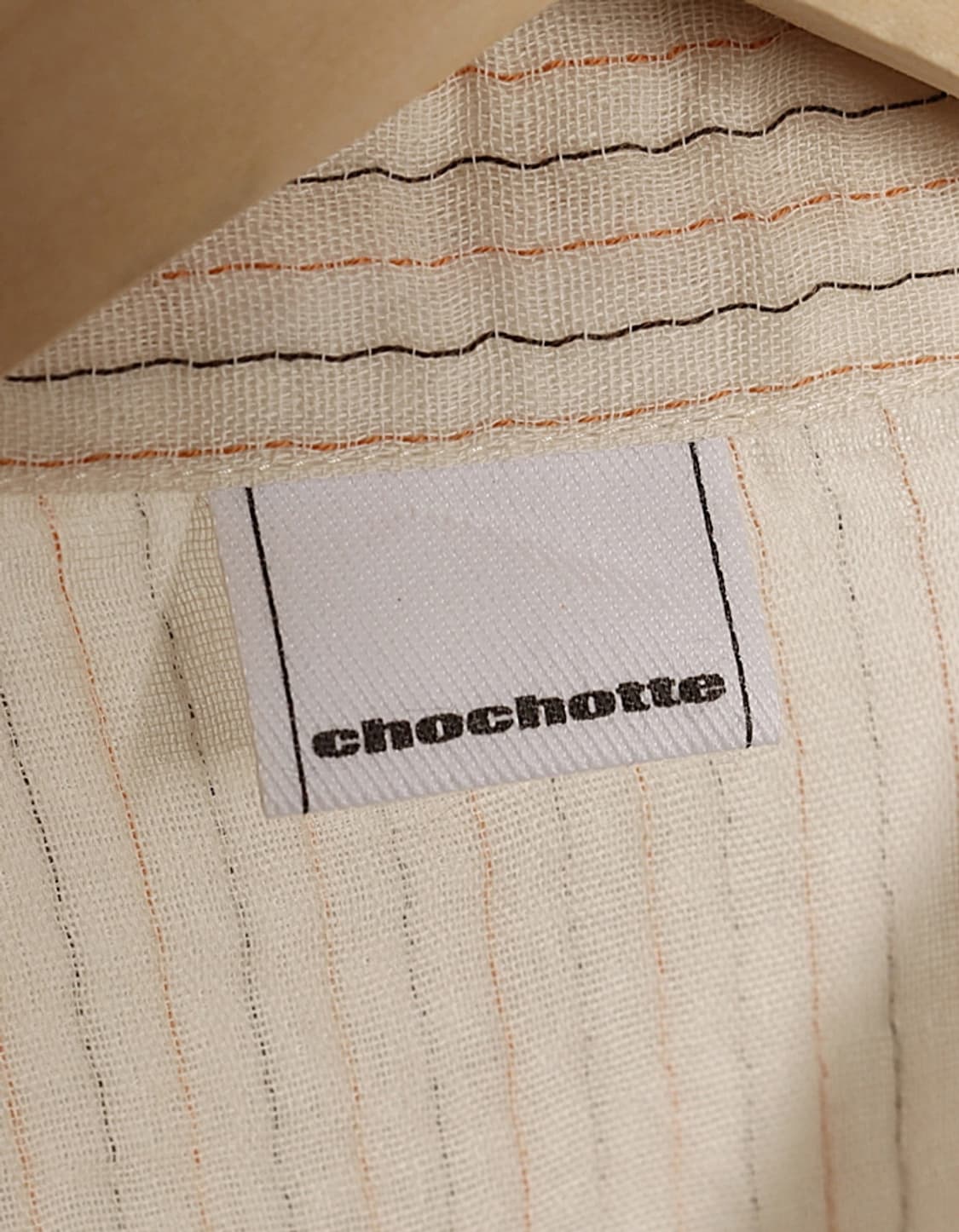 chochotte Stitched Slim Shirts 상품이미지8