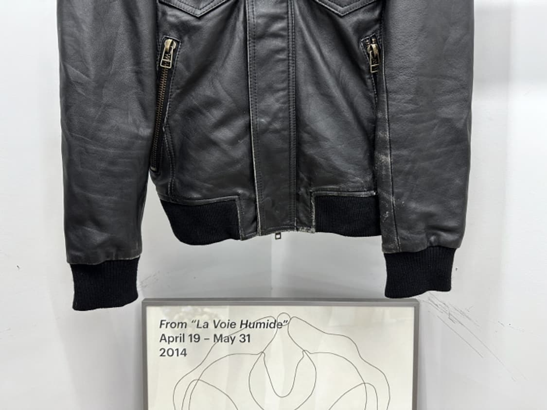 SHEEP SKIN LEATHER JACKET (M) 상품이미지3