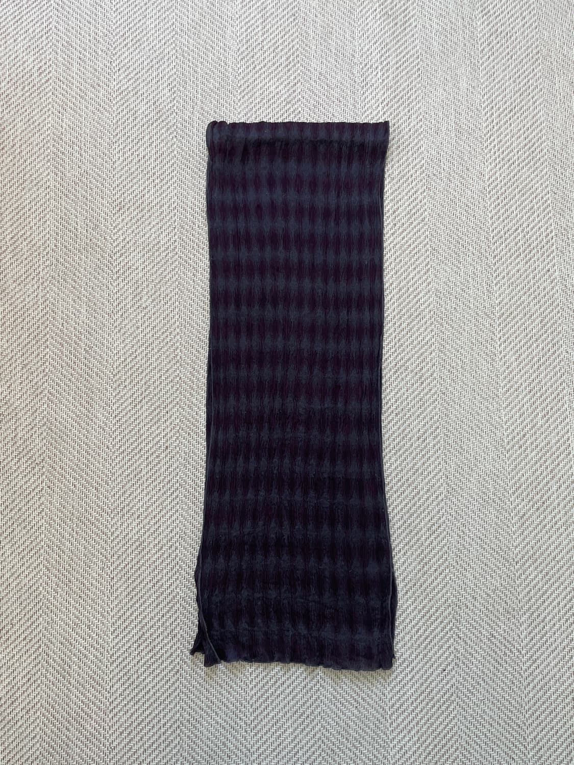 크링클 체크 텍스처 머플러  J04196 상품이미지2