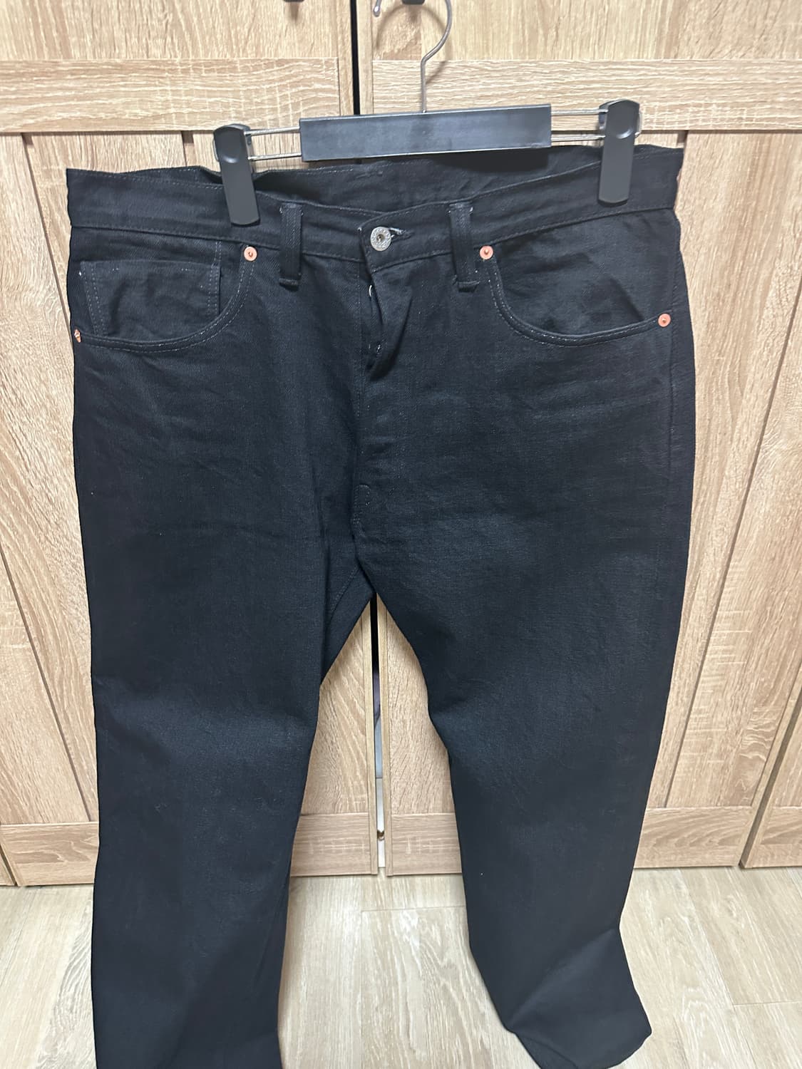 TCB JEANS LATE40 블랙 셀비지 데님 36사이즈입니다. 상품이미지1
