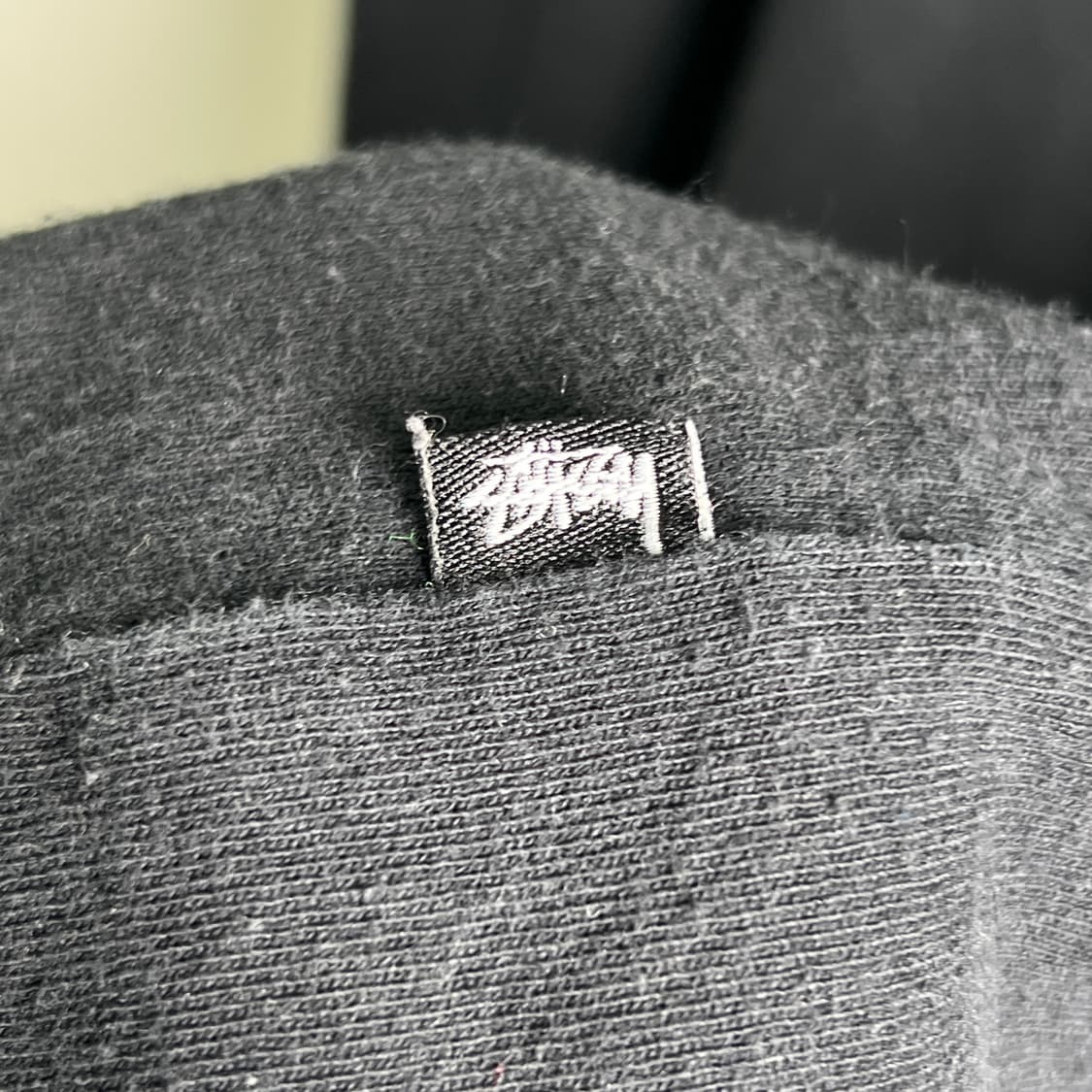 stussy 스투시 베이직 로고 반팔 티셔츠 M 상품이미지6