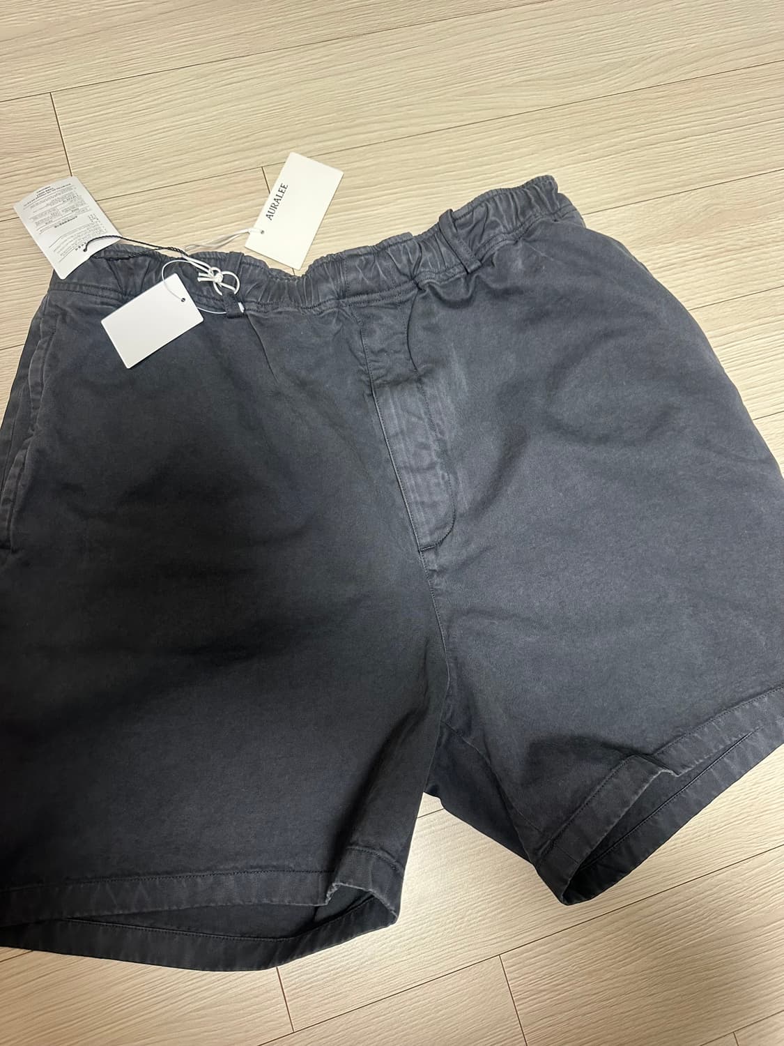 26ss 오라리 가먼트다이 쇼츠4 새상품 상품이미지4