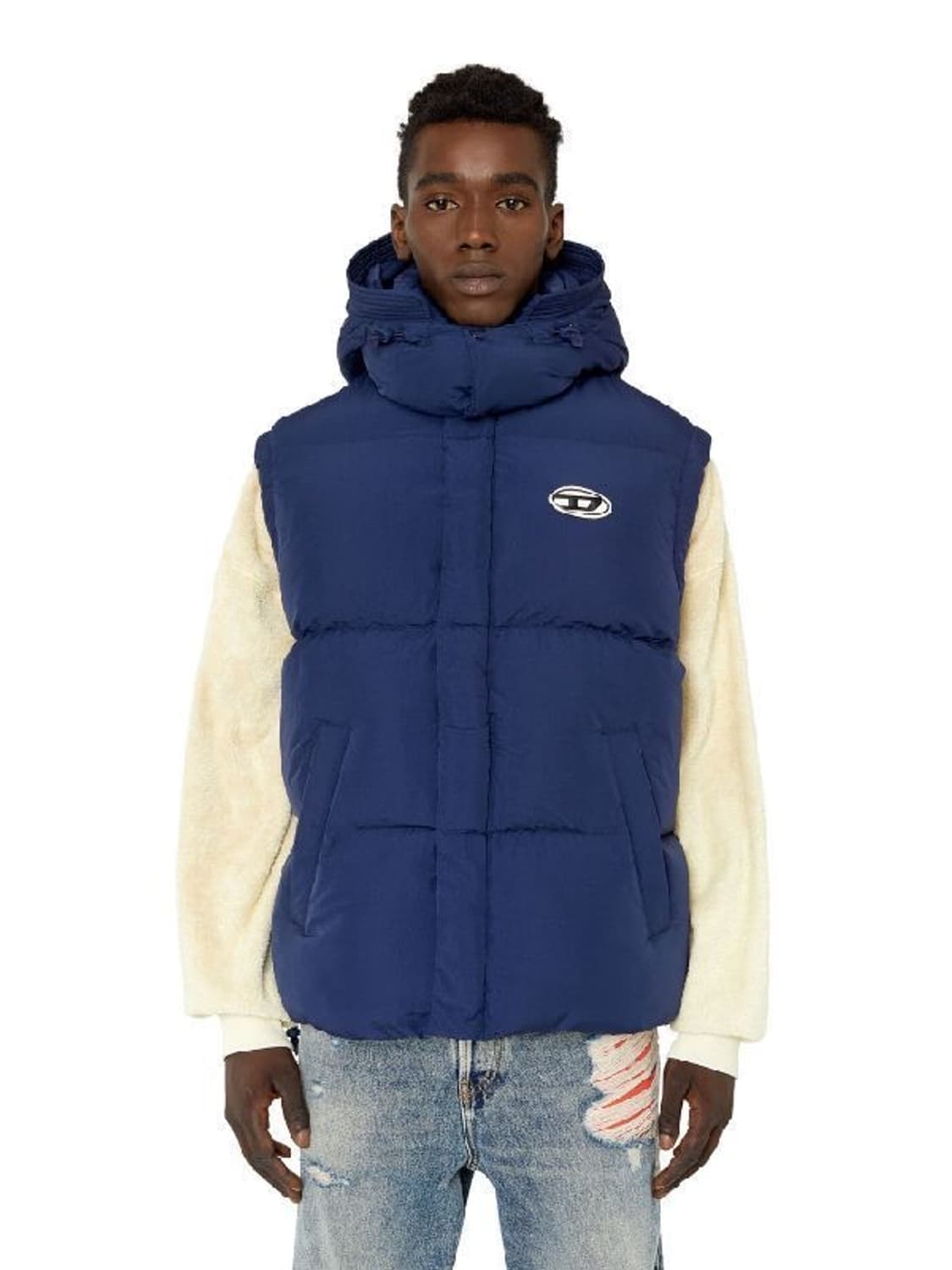 디젤 패딩베스트(navy) 상품이미지9