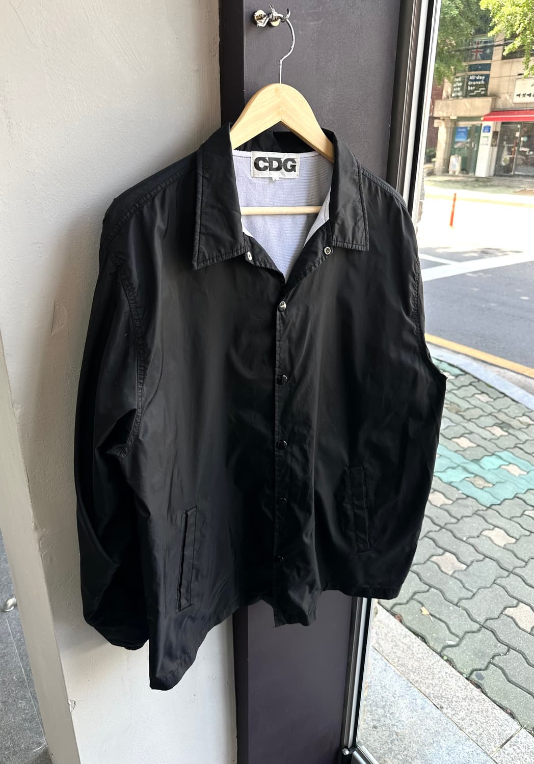 L/ 꼼데가르송 CDG 나일론 코치자켓 상품이미지2