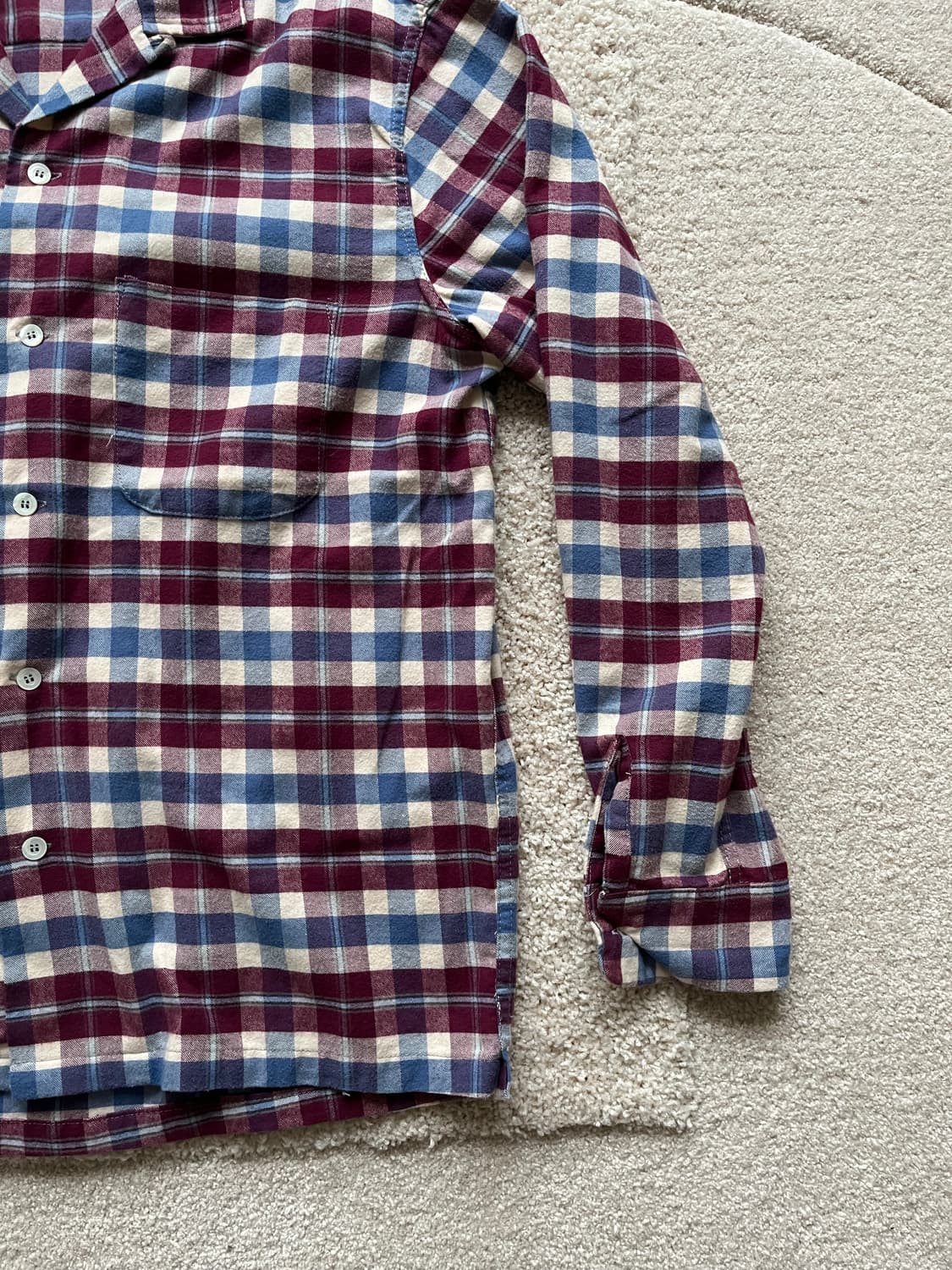 East Harbour Surplus 체크 플란넬 셔츠 (100-103) 상품이미지5