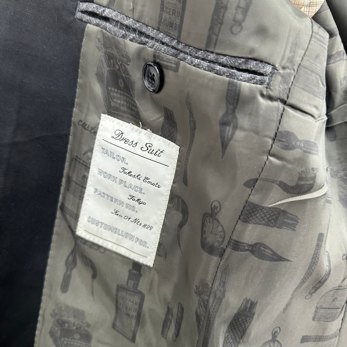 95 커스텀멜로우 남자 블레이져 자켓 상품이미지6