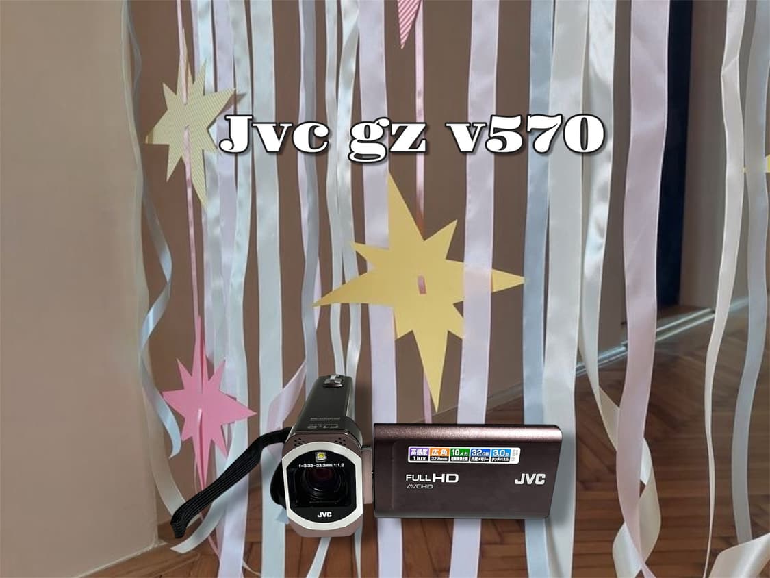 ✔️풀박구성 / 고급라인/ jvc gz v570 빈티지 캠코더 상품이미지1