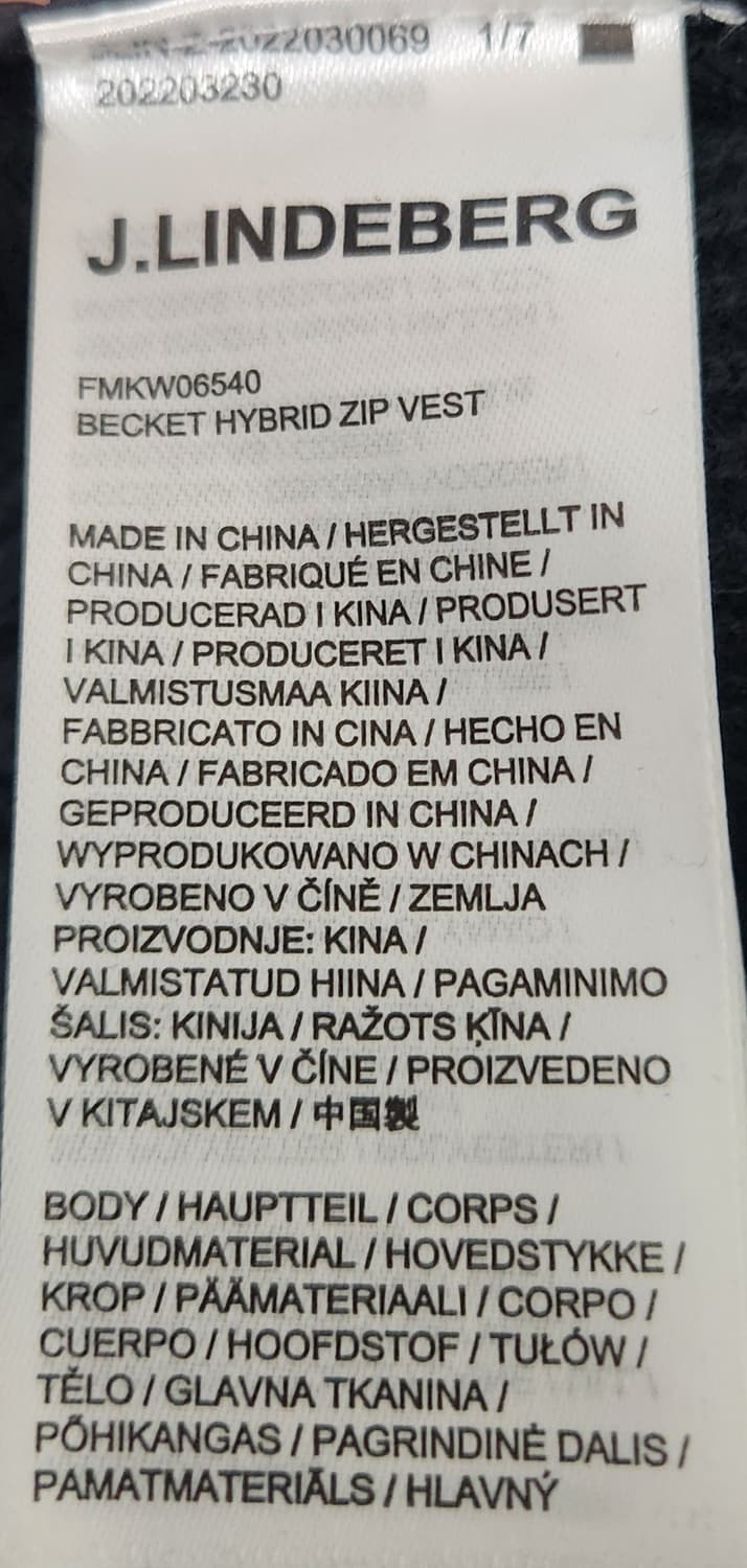 제이린드버그 남성 골프 베스트 XL 상품이미지4