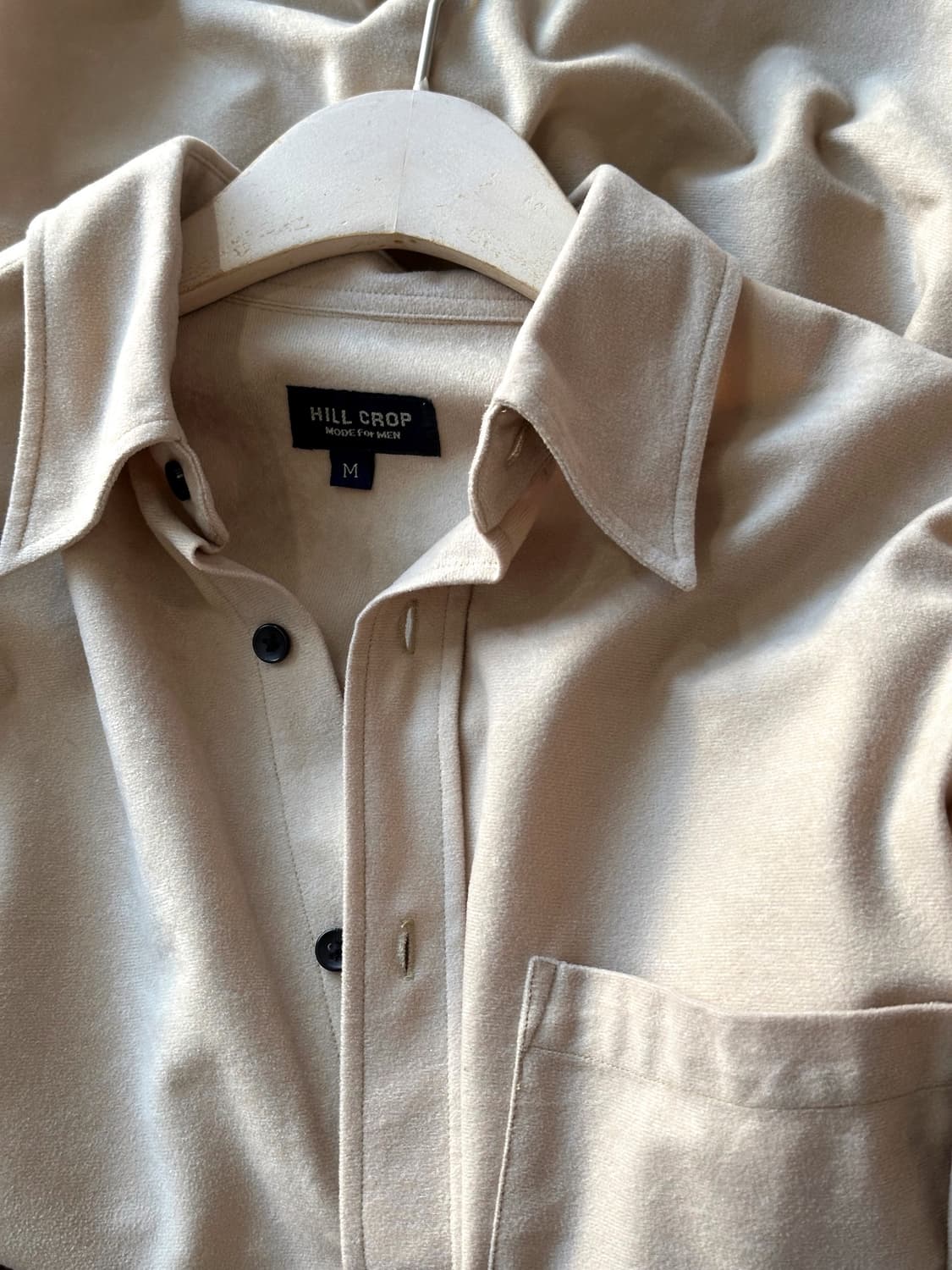 Brushed fabric L/S shirt 상품이미지1