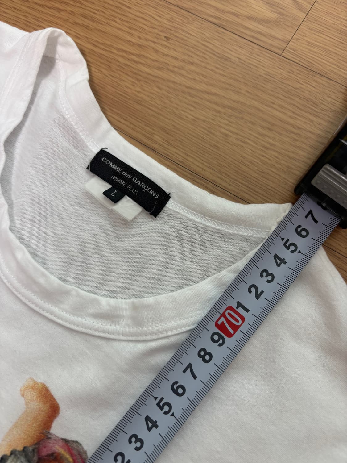 꼼데가르송 옴므 플러스 프린팅 티셔츠 L 상품이미지8