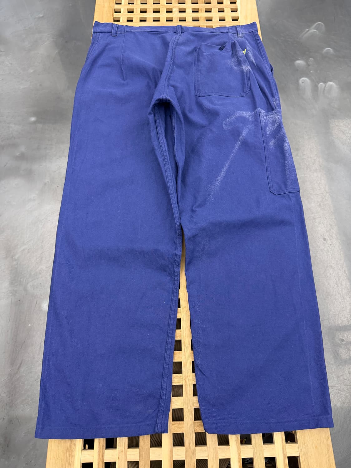OLD VINTAGE WASHED NAVY FRENCH 프렌치워크팬츠 상품이미지2