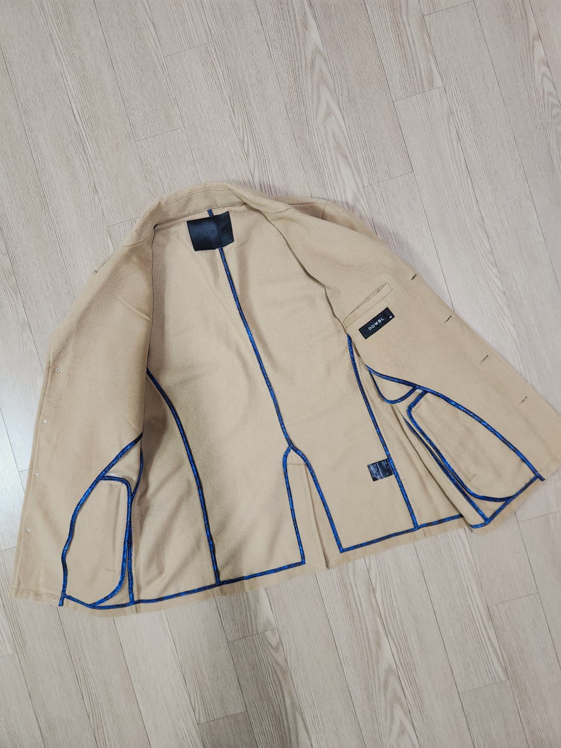 DOWBL JAPAN 베이지 미니멀 재킷 상품이미지8