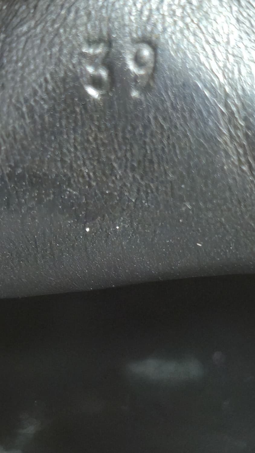 에르메스 정품 240mm-  딥 스니커즈 카프스킨 & 누아 상품이미지7