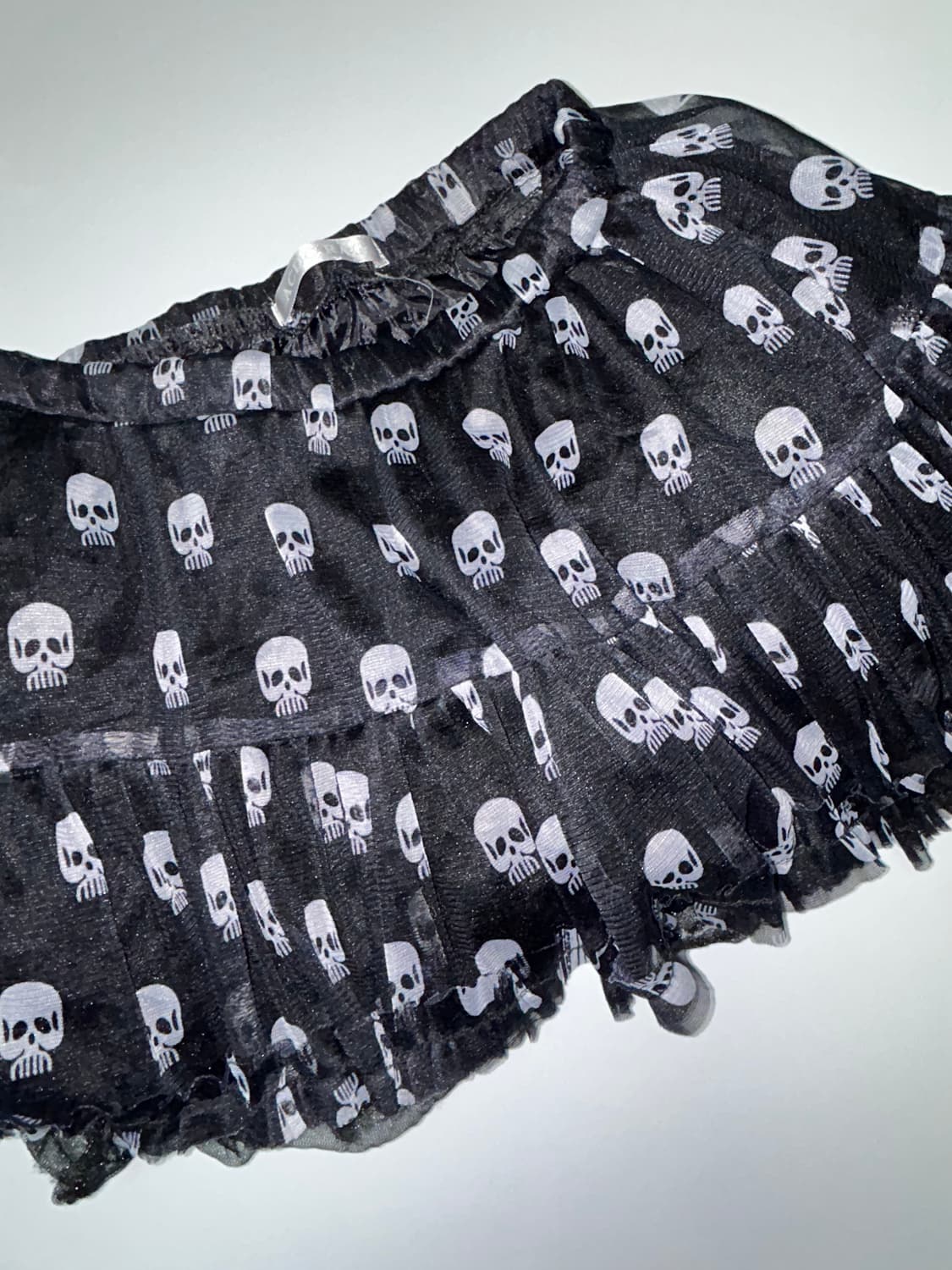 Acdc rag 스컬 해골 스커트 펑크 갸루 상품이미지1