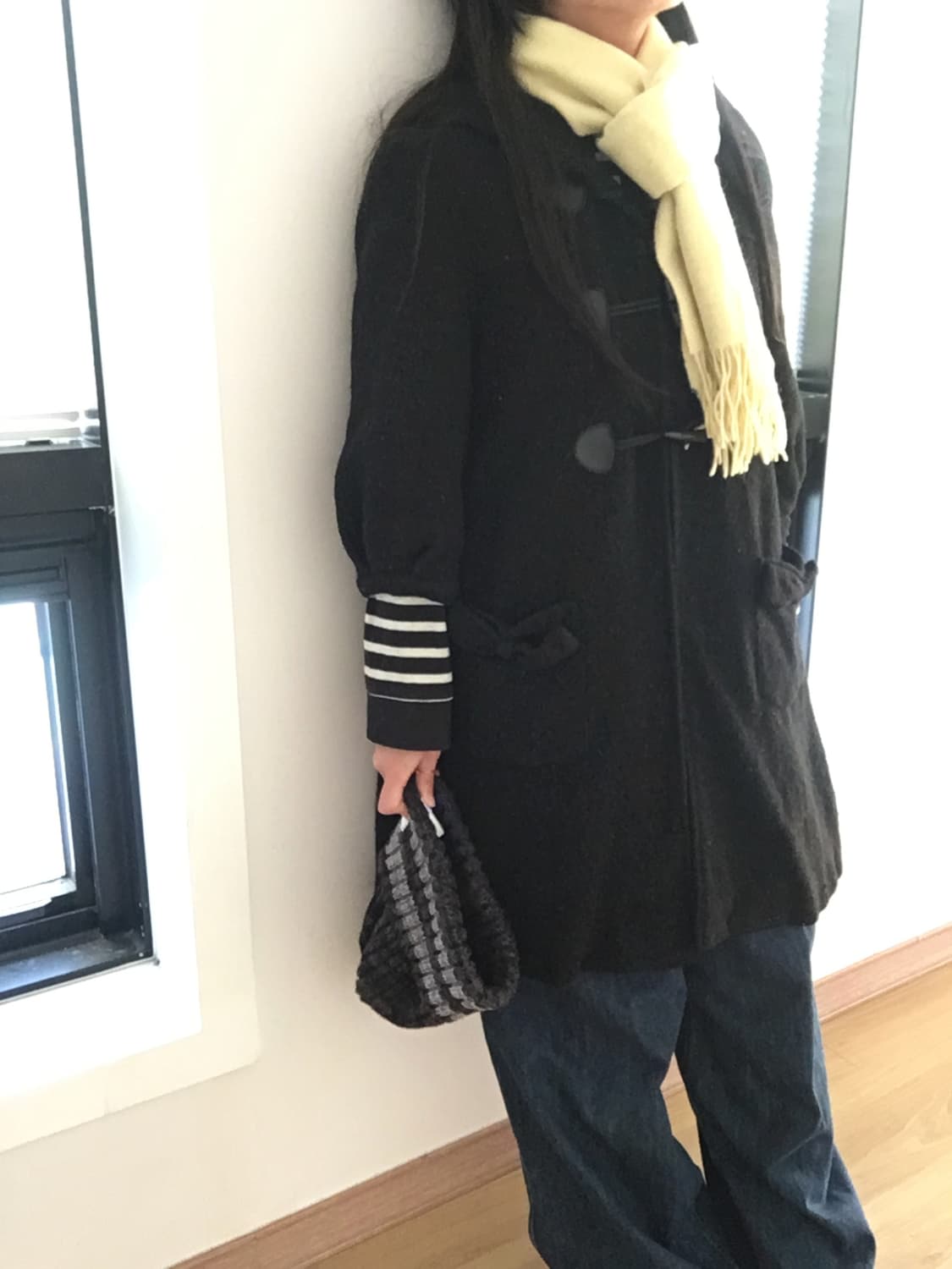 리본 떡볶이 더플 코트 상품이미지2