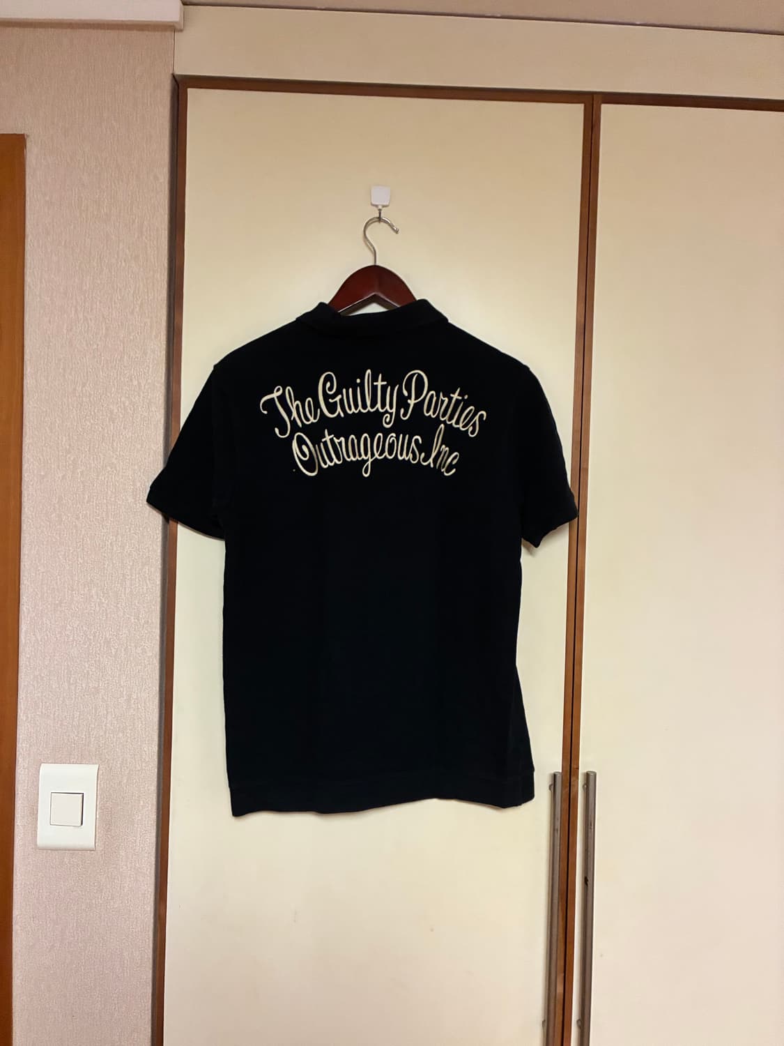 와코마리아 레터링 폴로 티셔츠 상품이미지2