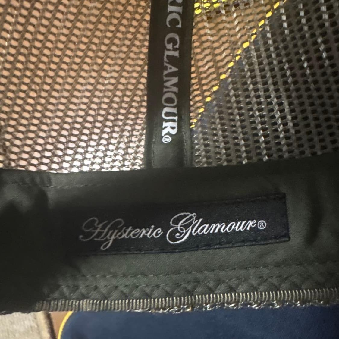 히스테릭 글래머 우드랜드 HYS 메쉬 캡 카키 상품이미지3