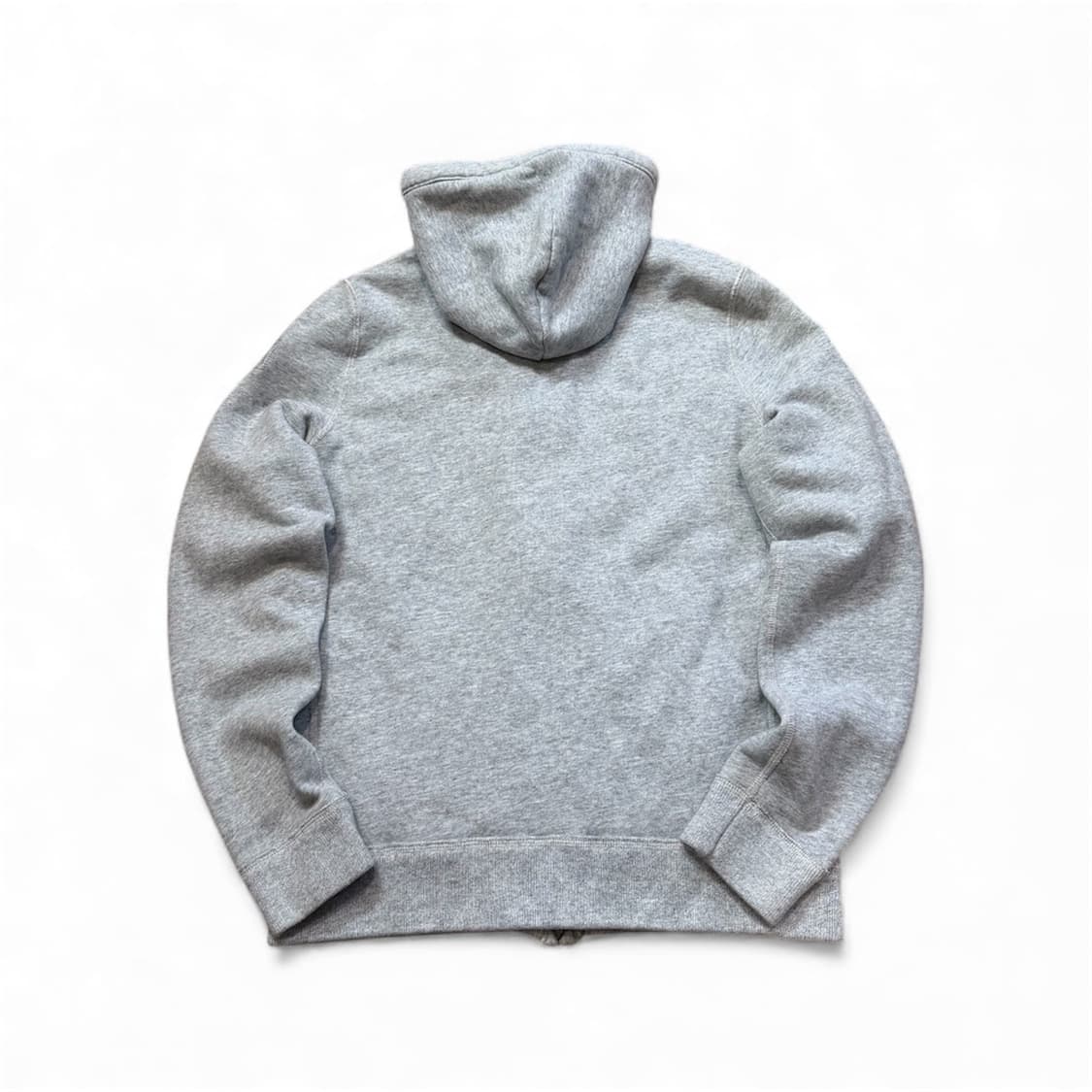 아베크롬비 사이드 패치로고 그레이 후드집업 상품이미지2