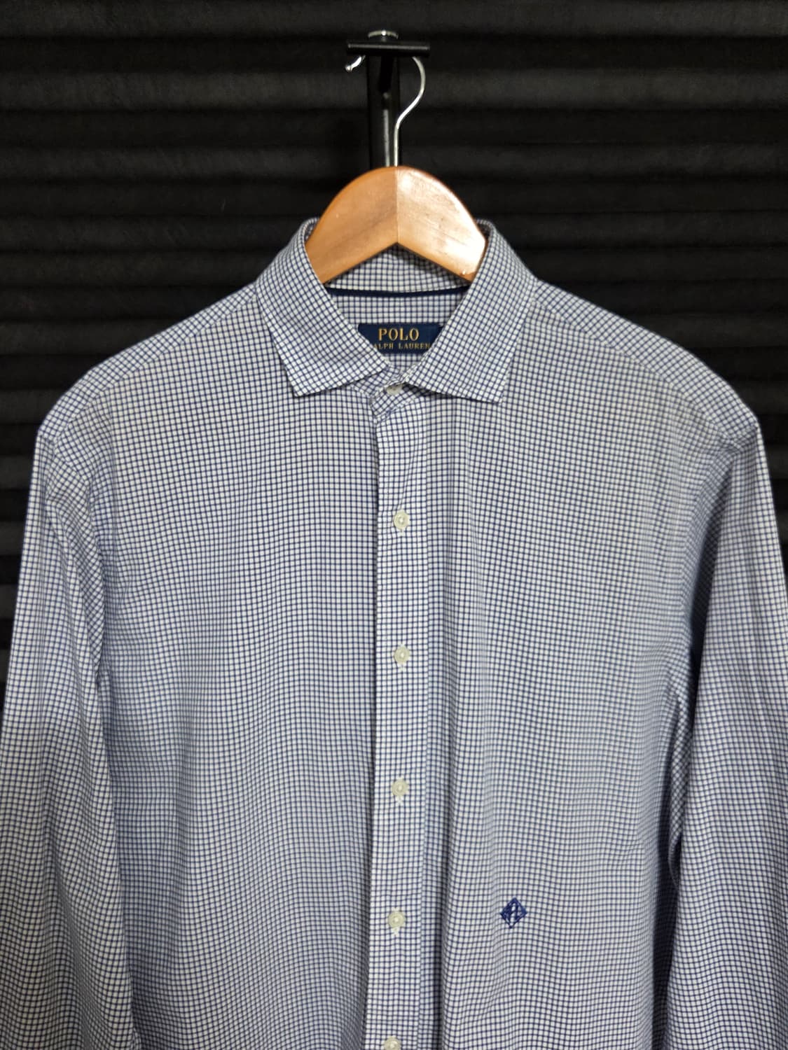 [폴로 랄프로렌] 스프레드 카라 미니 깅엄 체크 코튼 셔츠 | 00155 상품이미지2