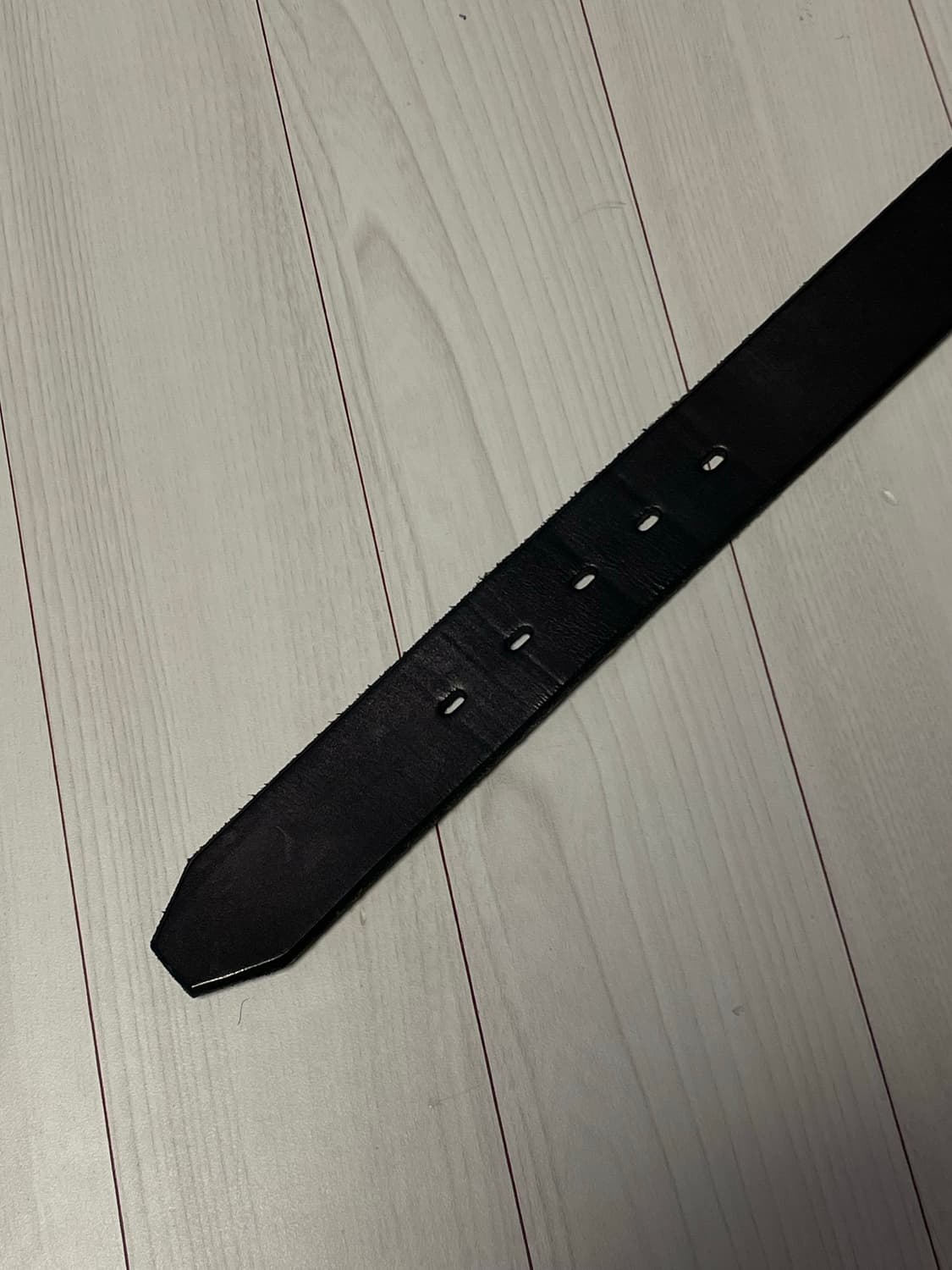 레인보우컨트리 싱글핀 개리슨벨트 블랙 34 상품이미지4