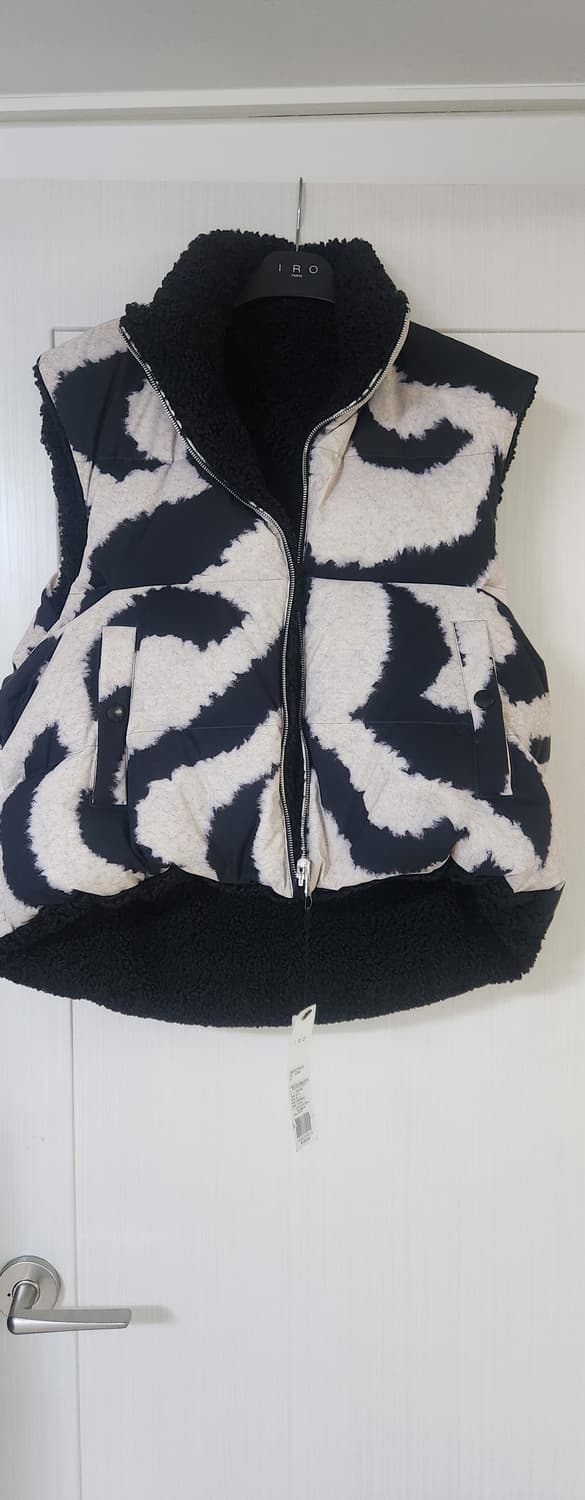 이로맨 iro 구스 다운 양면 패딩 M 상품이미지3