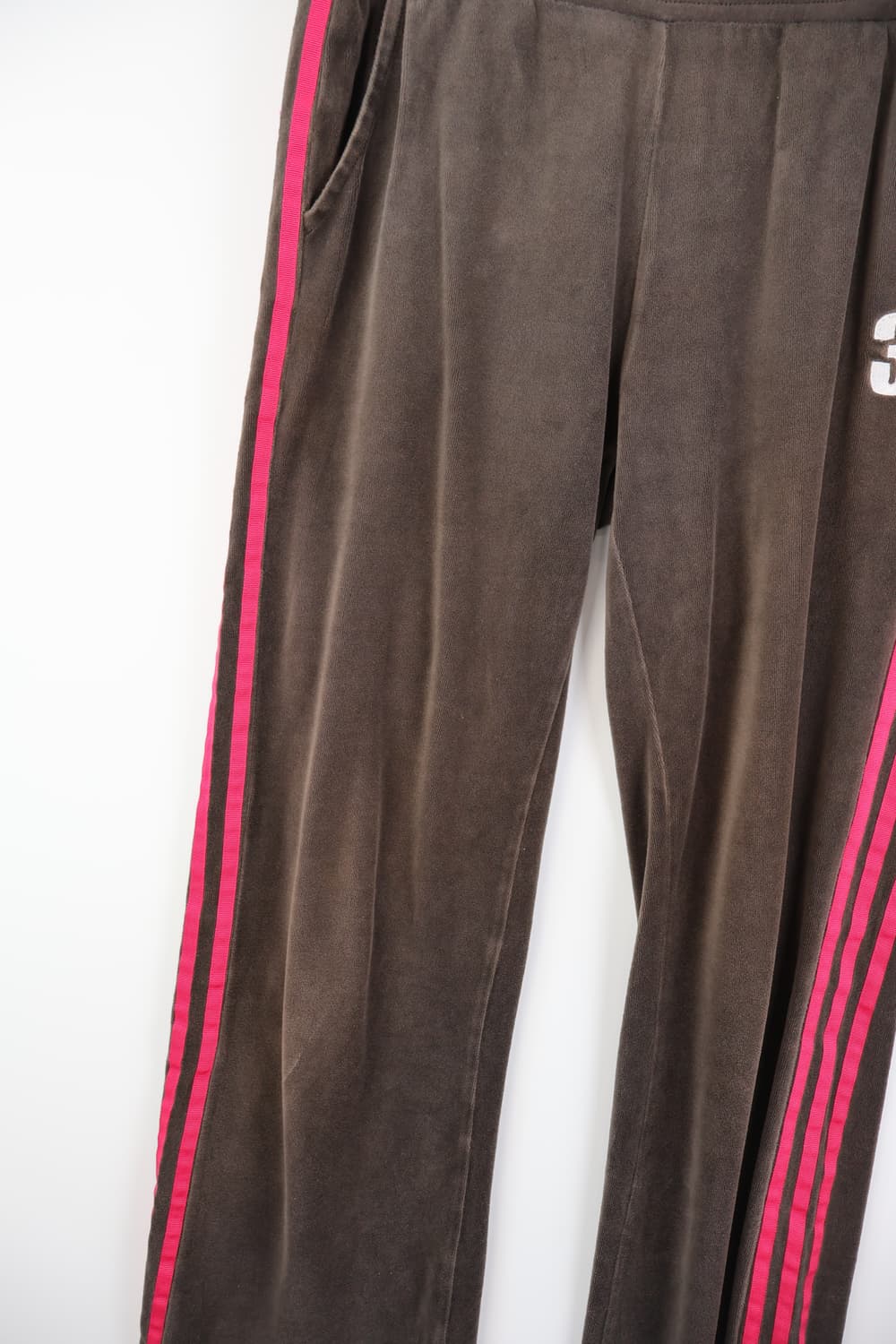 Adidas Y2k velvet track pants 상품이미지7