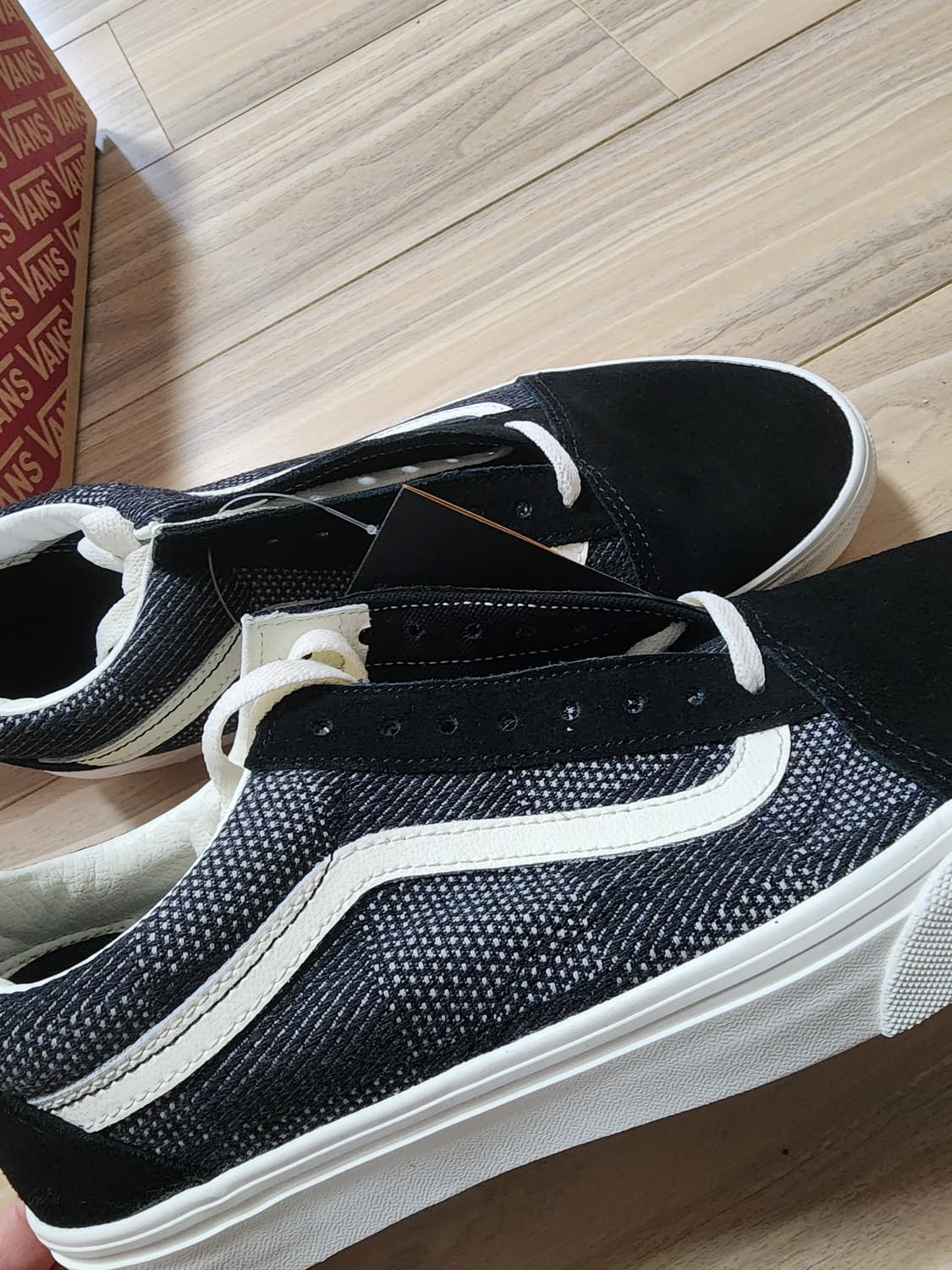 반스올드스쿨체크블랙반스신발스니커즈운동화270 상품이미지6