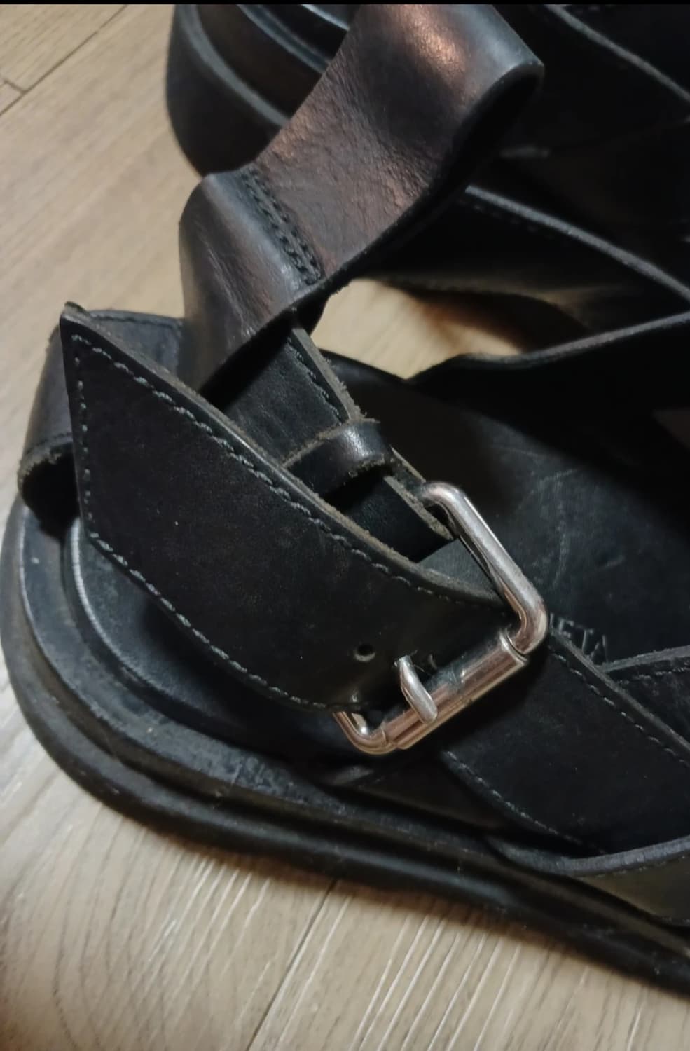 보테가 베네타 러그 플랫폼 샌들 상품이미지5