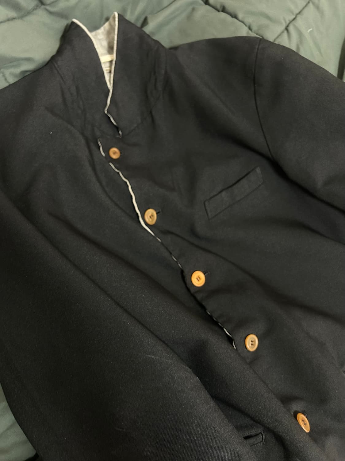 꼼데가르송 옴므 플러스 축융 폴리 자켓 상품이미지3