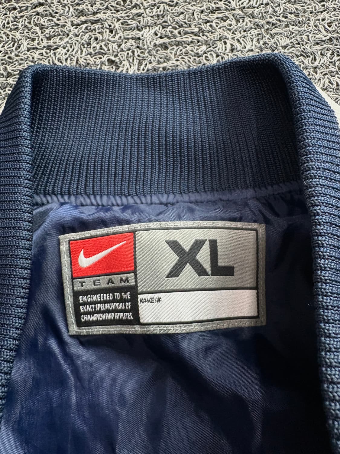 나이키 스우시 사틴 스타디움 바시티 자켓 3346 상품이미지3