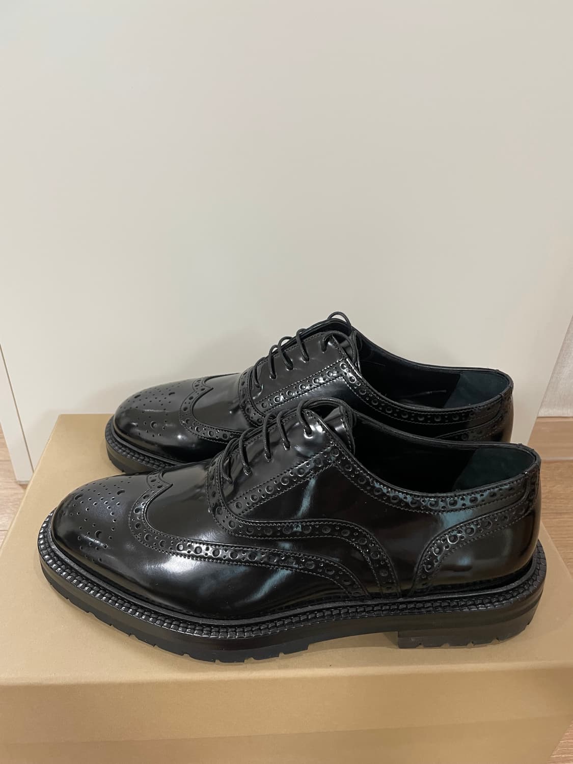 [39] 버버리 BURBERRY 윙팁 로퍼 구두 상품이미지3