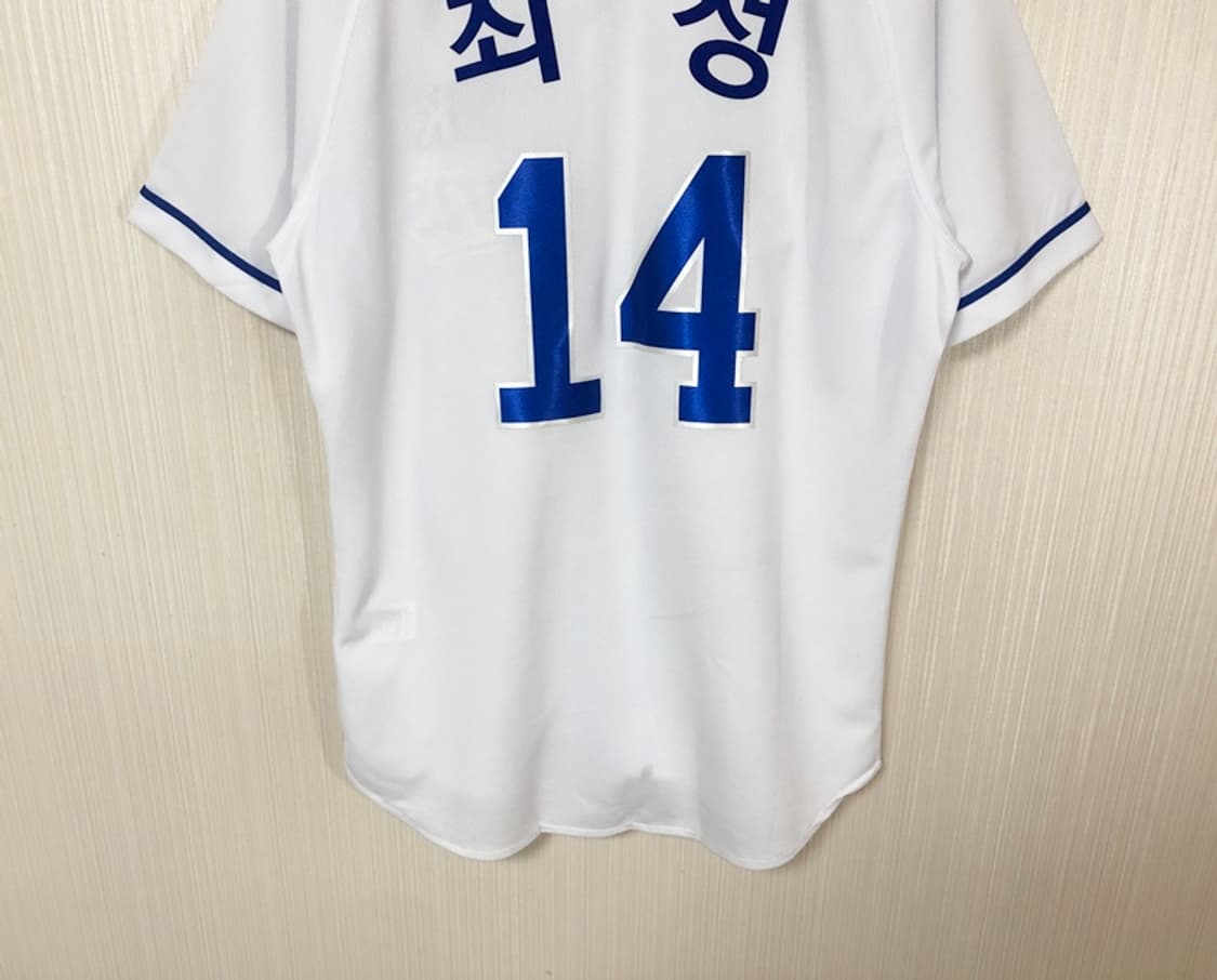 KBO SK와이번스 레트로유니폼/올드져지 M #14 최정 상품이미지10
