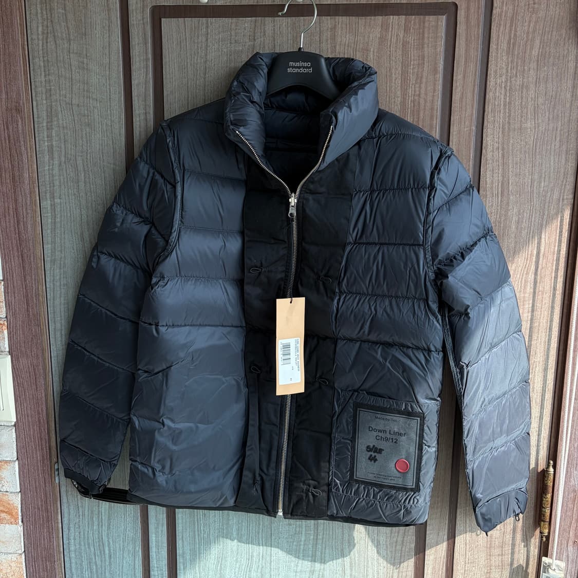 [새상품]텐씨 TenC 리버시블 다운 라이너 포켓 자켓 네이비 상품이미지1